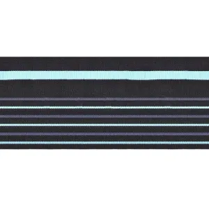102mm Air Chief Marshal (ACM) Black with blue stripe Royal Air Force Rank Braid