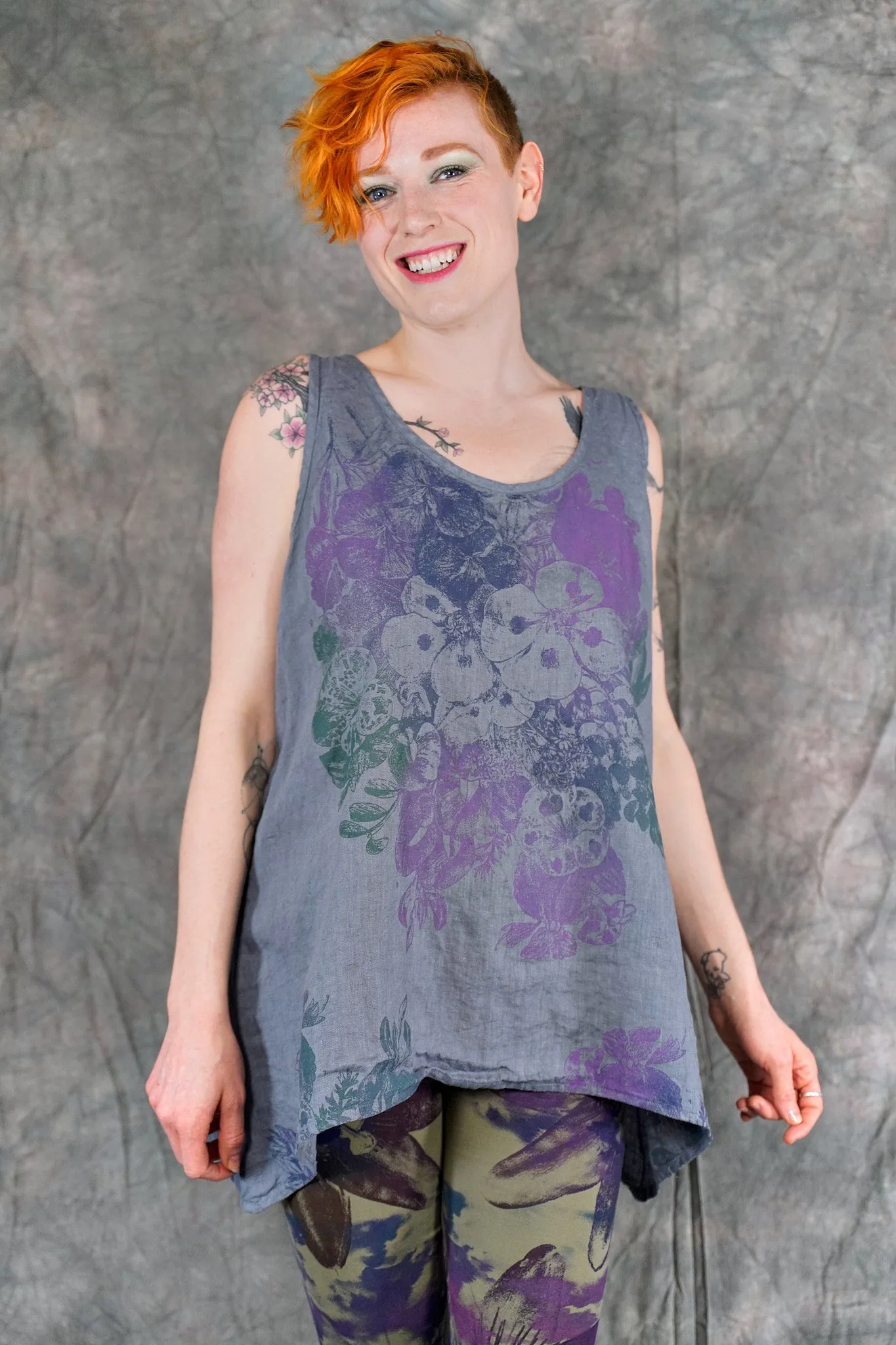 1196 Linen Tank River Mist-P