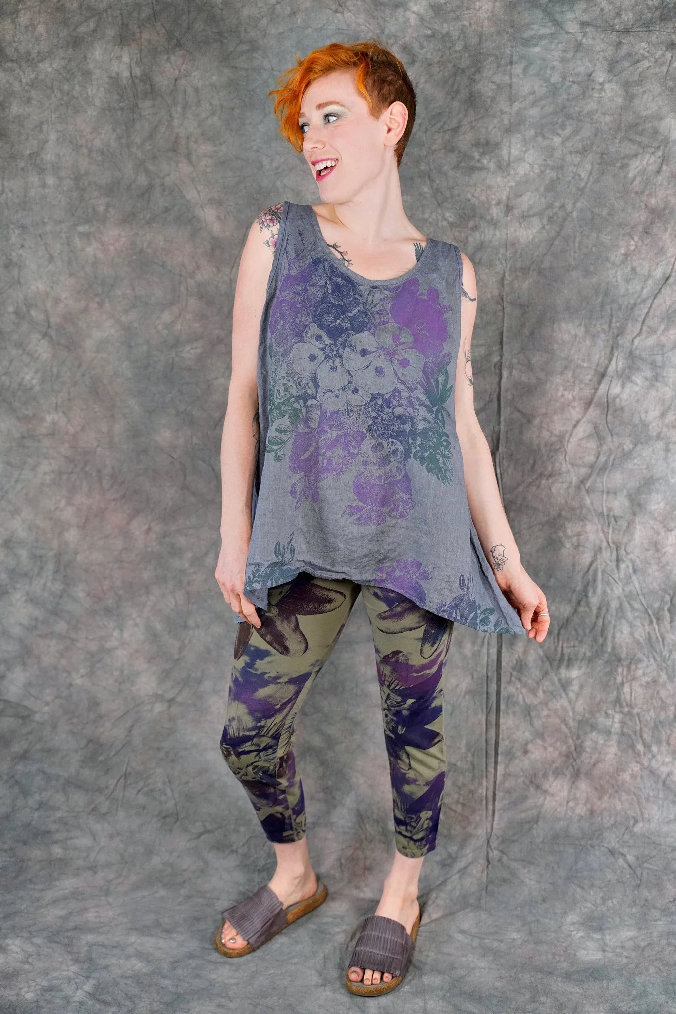 1196 Linen Tank River Mist-P