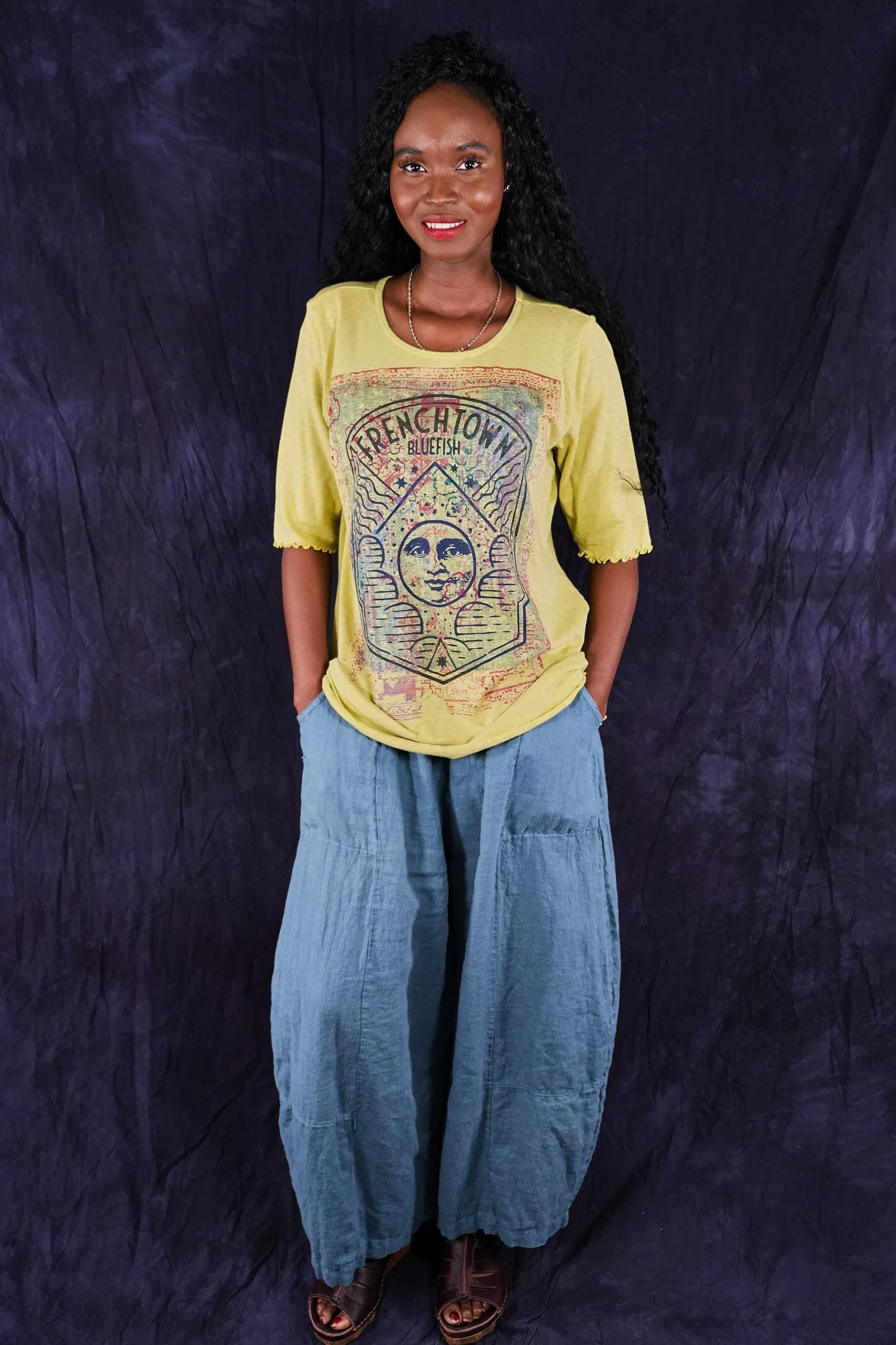 1600 Simple Tee Citron-P