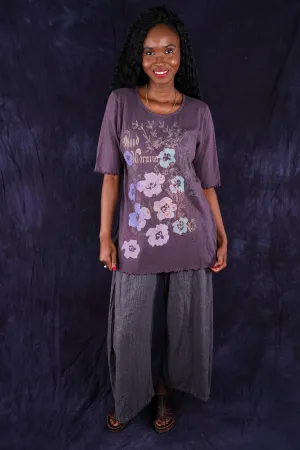 1600 Simple Tee Fig-P
