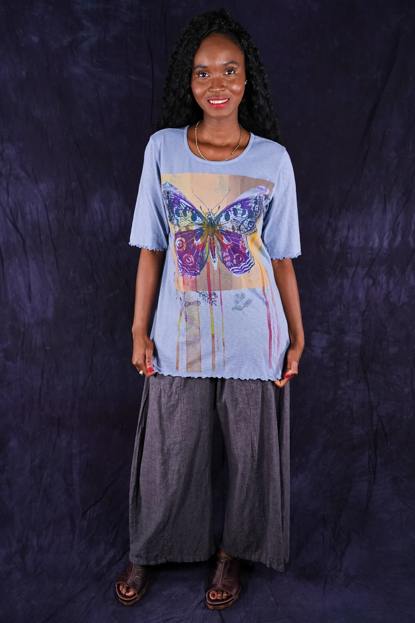 1600 Simple Tee Sky-P