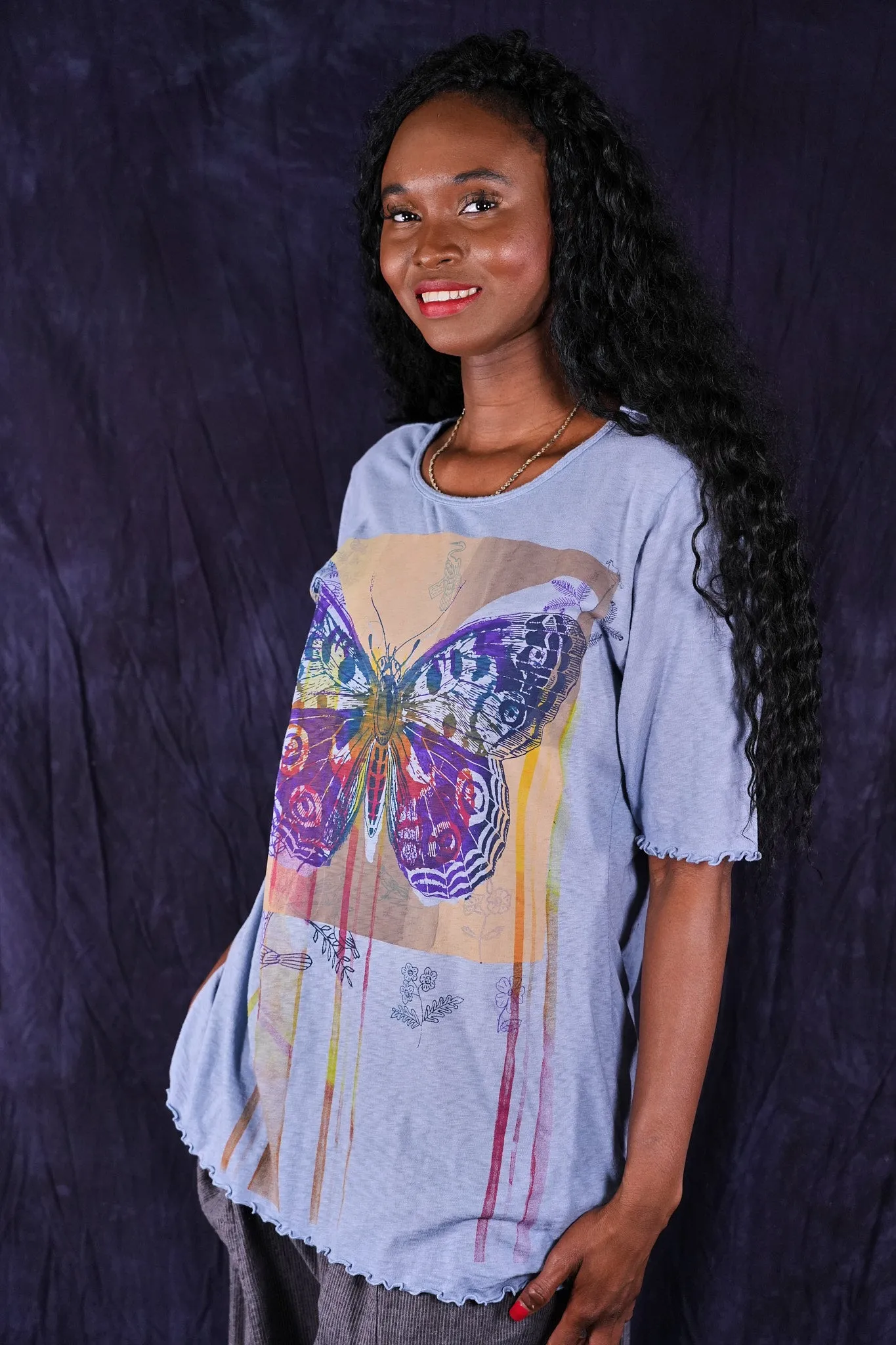 1600 Simple Tee Sky-P