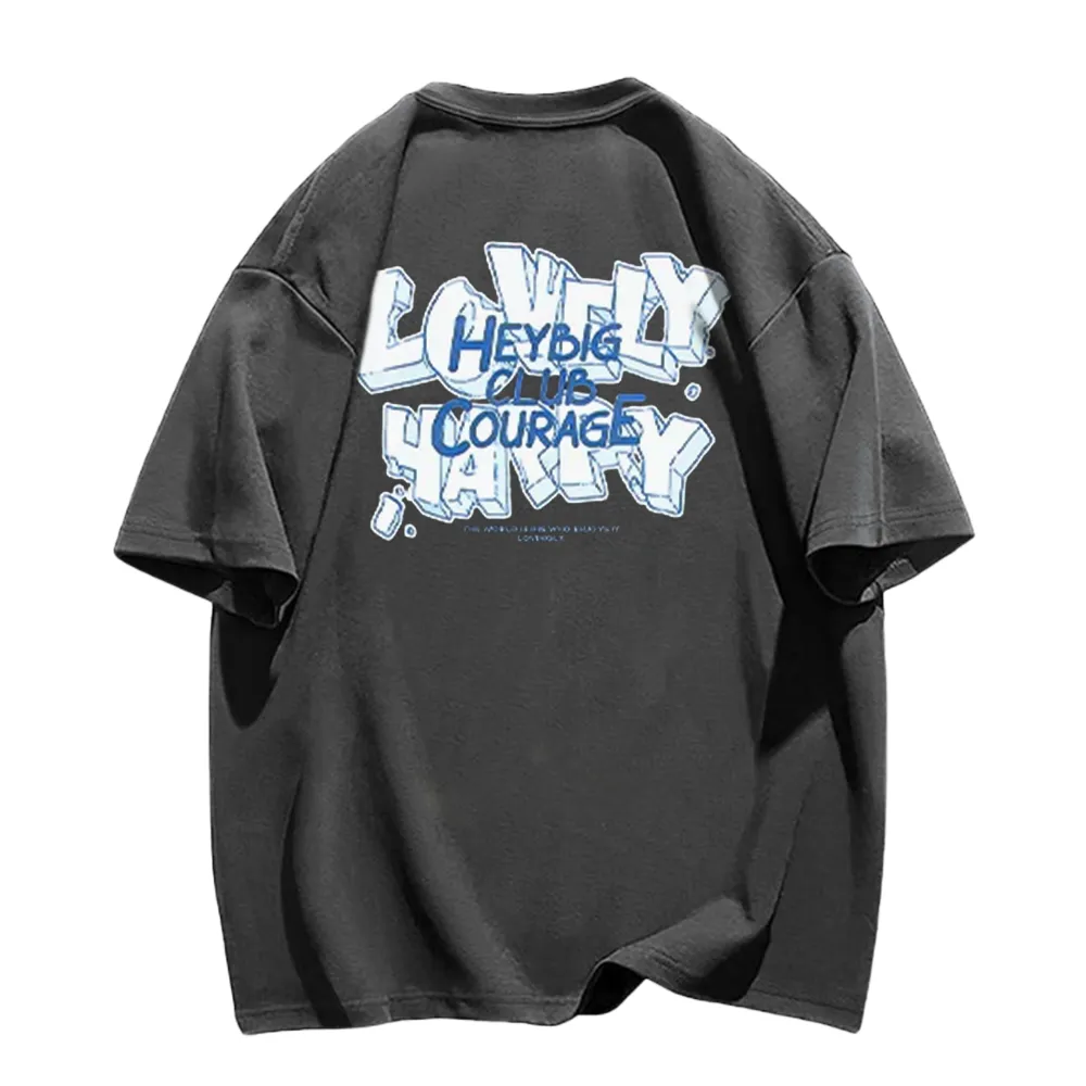 3D Letters T-Shirt