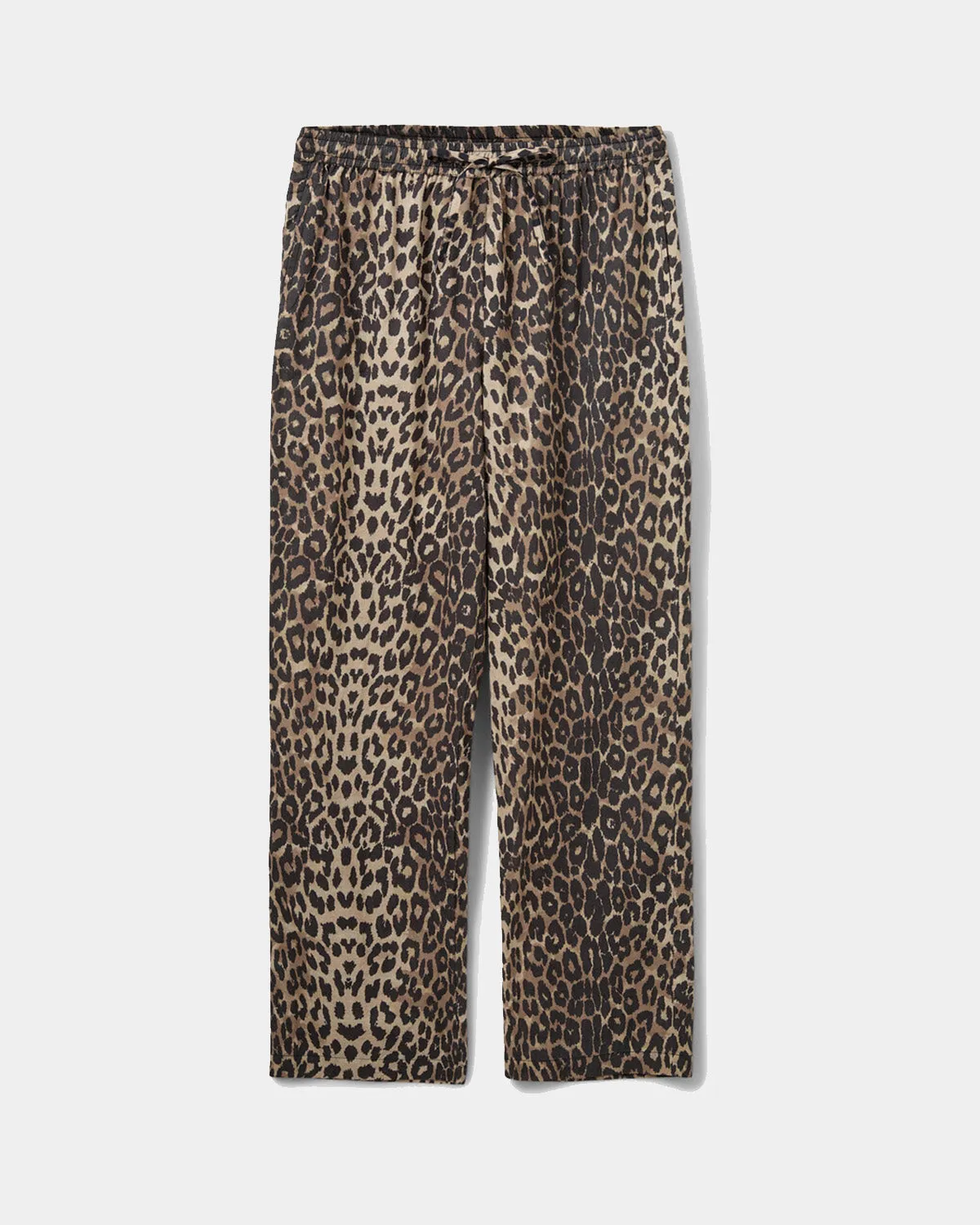ABIGAILESY HIGH WAIST TROUSERS - Leopard