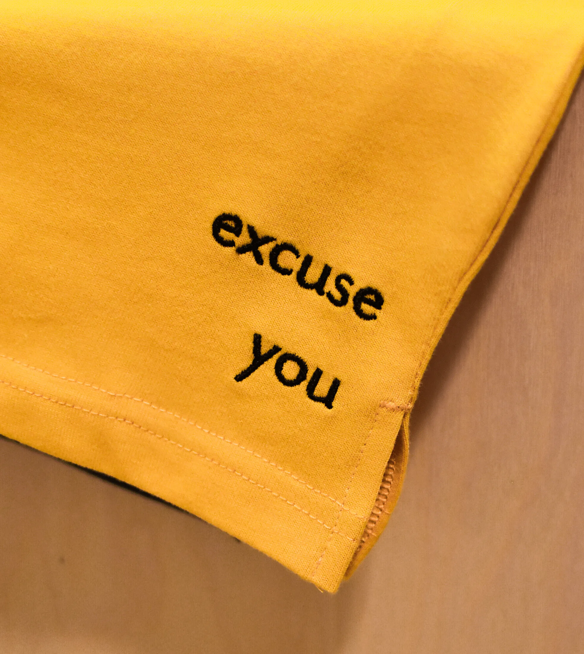 achoo og tee | yellow fortune cookie