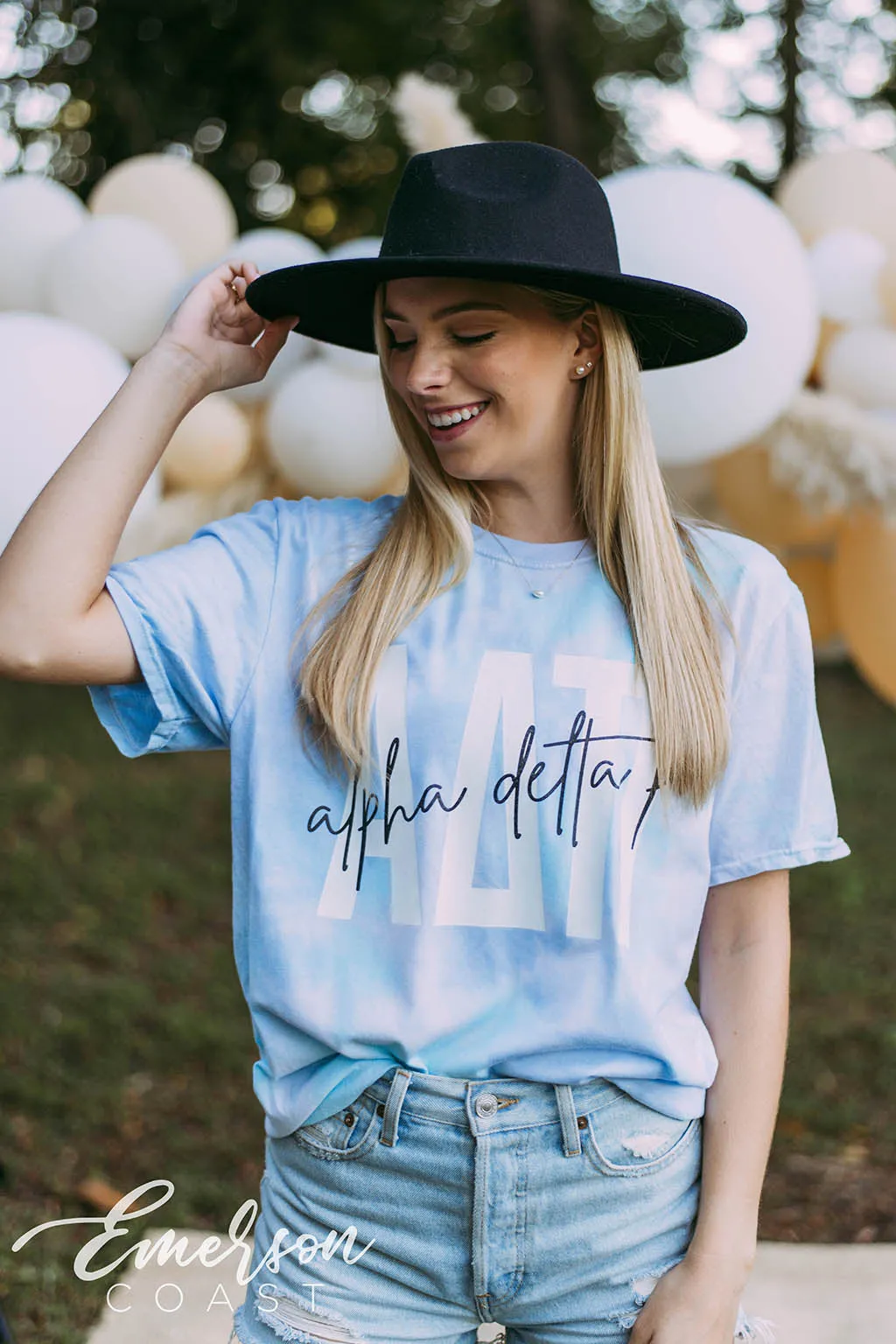 Alpha Delta Pi Tie Dye Tee