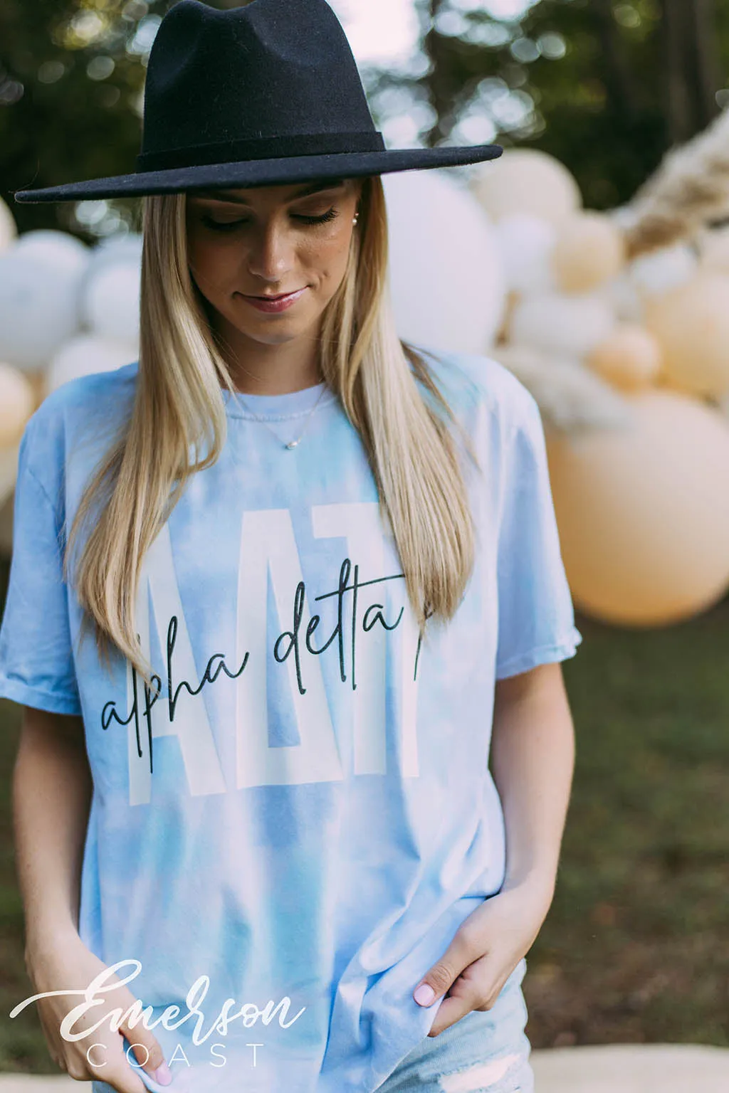 Alpha Delta Pi Tie Dye Tee