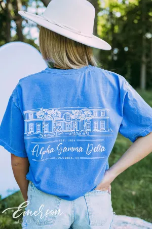 Alpha Gamma Delta PR Chapter House Tee