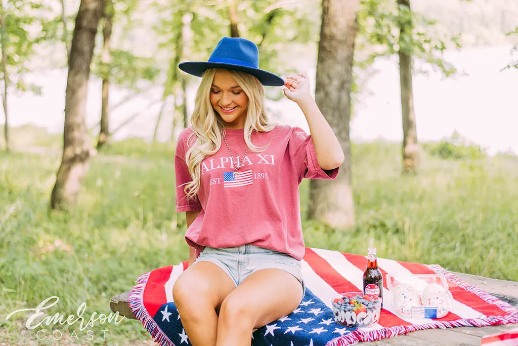 Alpha Xi Classic Americana PR Tshirt