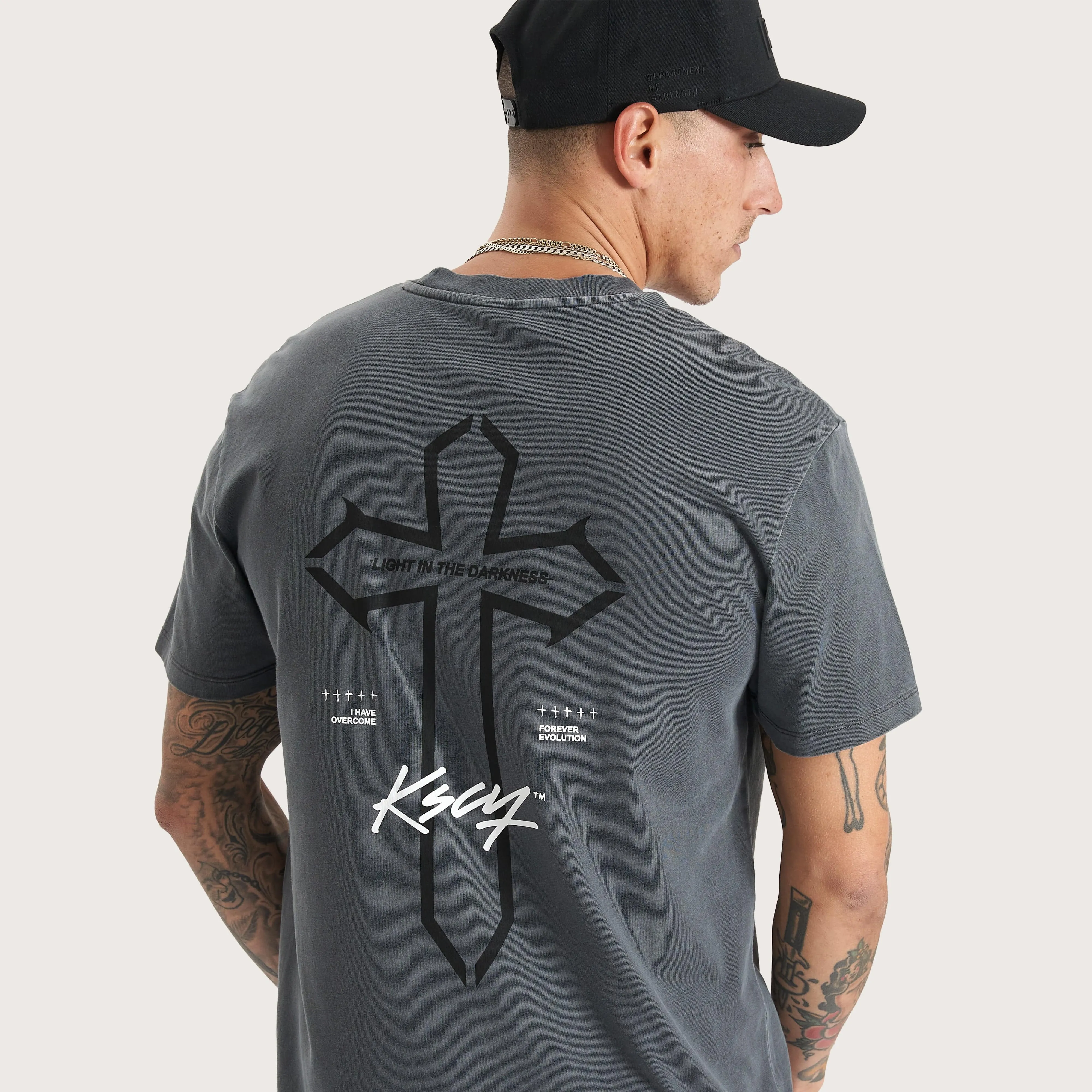 Alpheus Relaxed Tee Pigment Asphalt