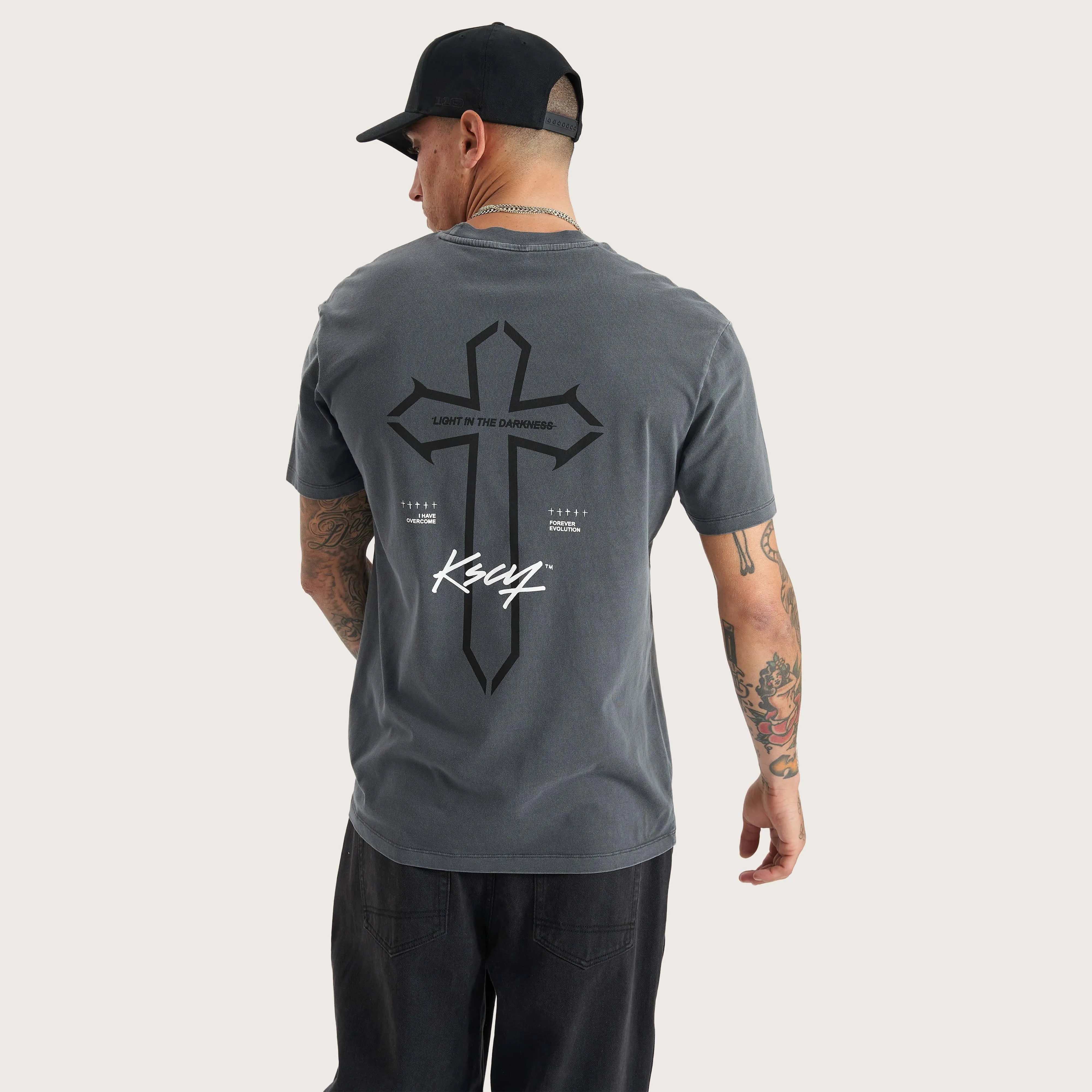 Alpheus Relaxed Tee Pigment Asphalt