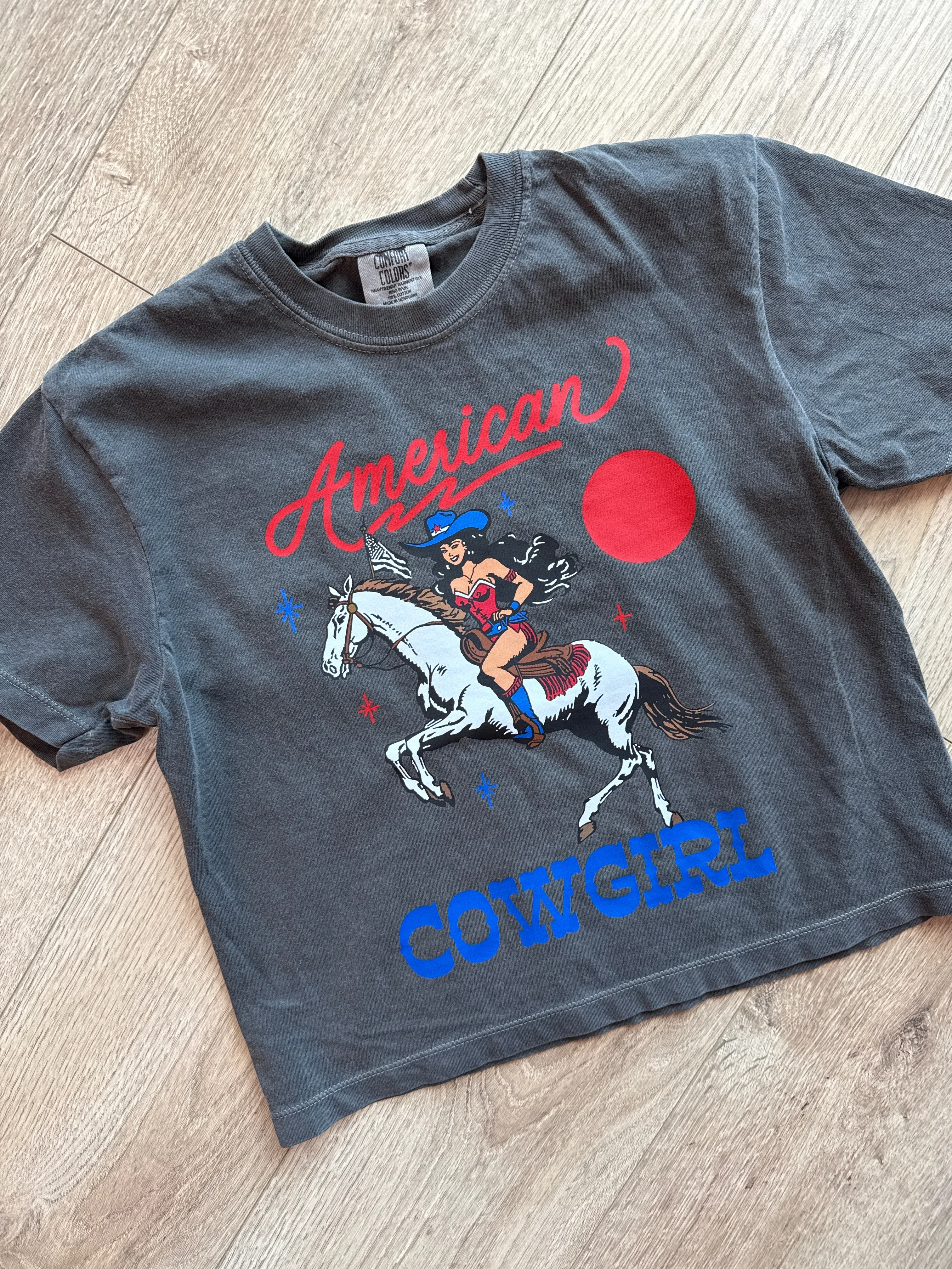 American Cowgirl Boxy Tee