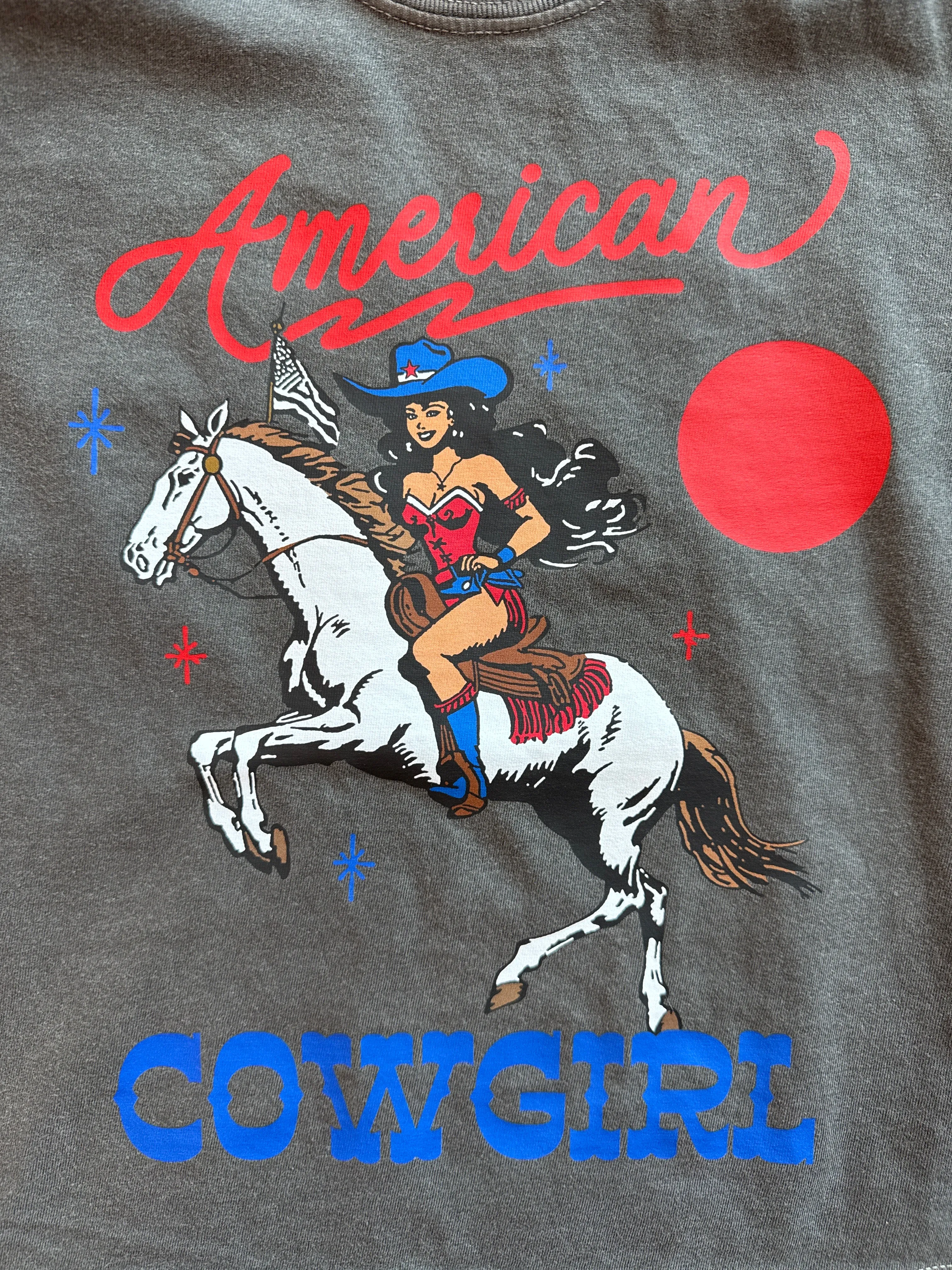 American Cowgirl Boxy Tee