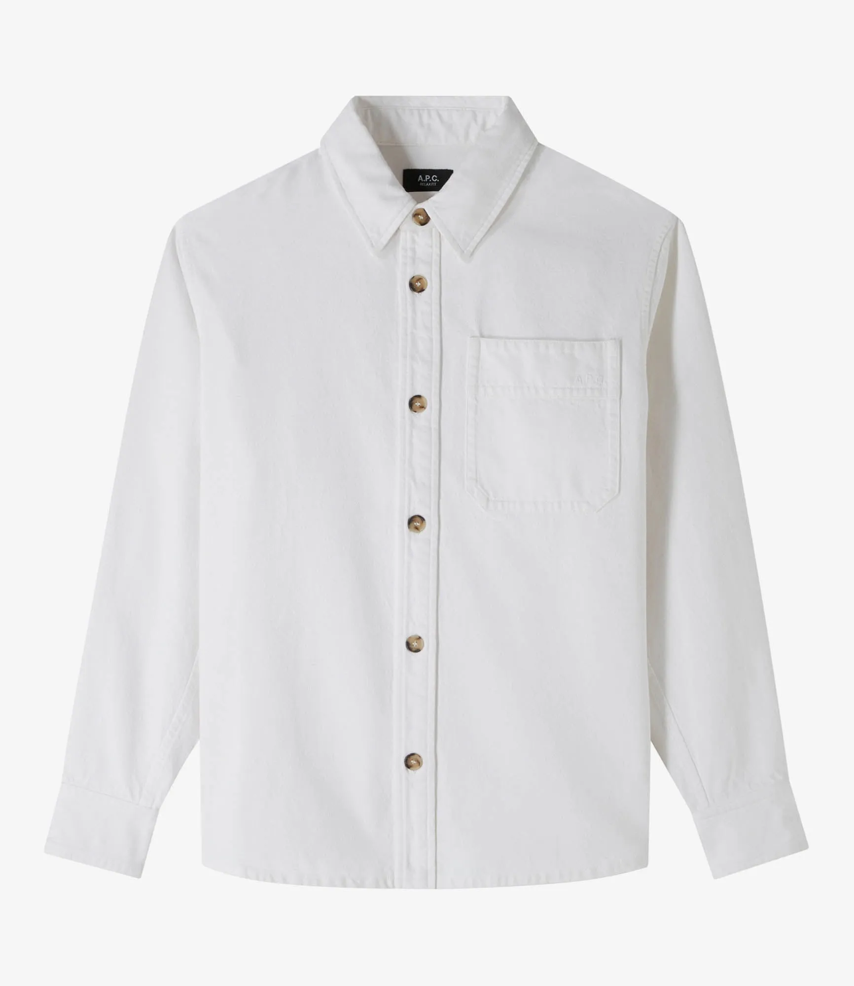 Basile Brodée Poitrine overshirt