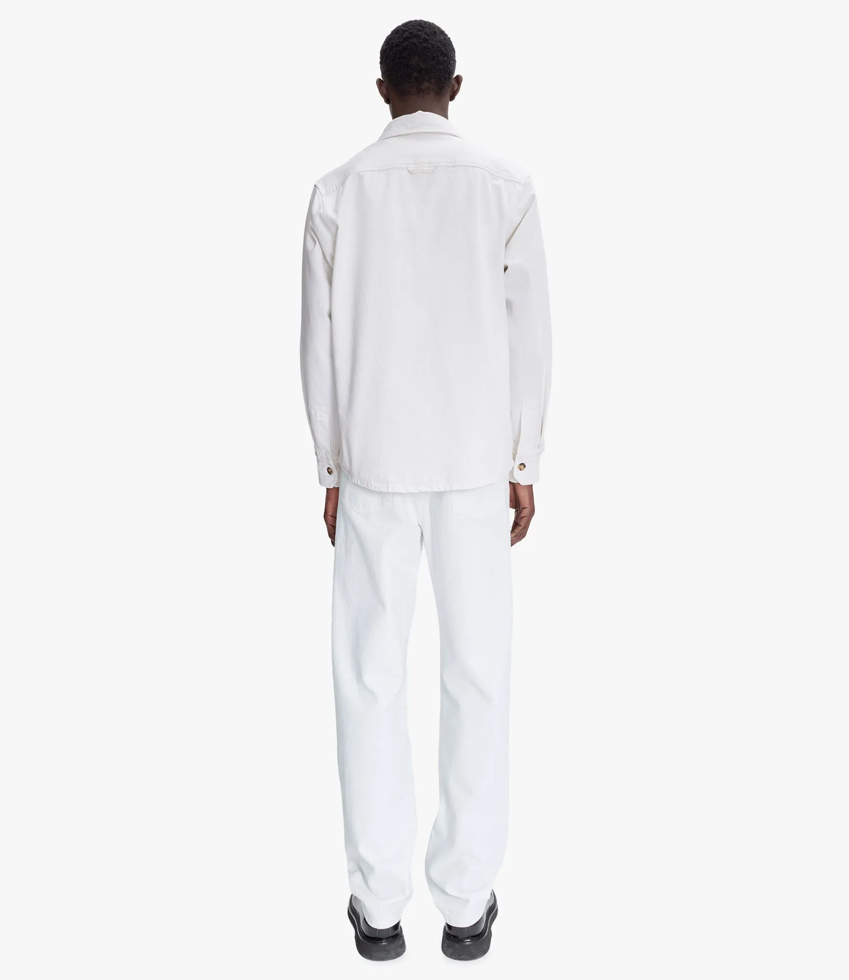 Basile Brodée Poitrine overshirt