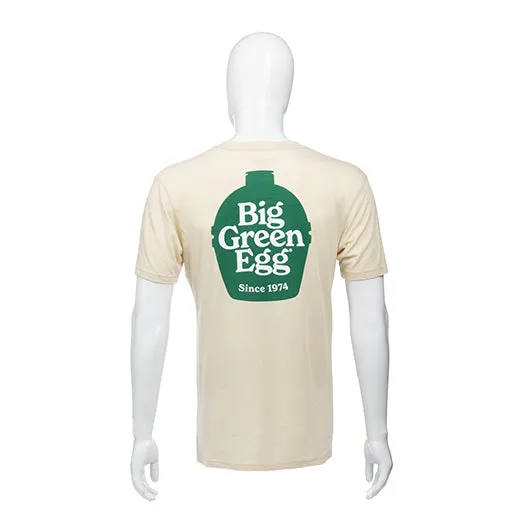 Big Green Egg Men's Bone T-Shirt - Large
