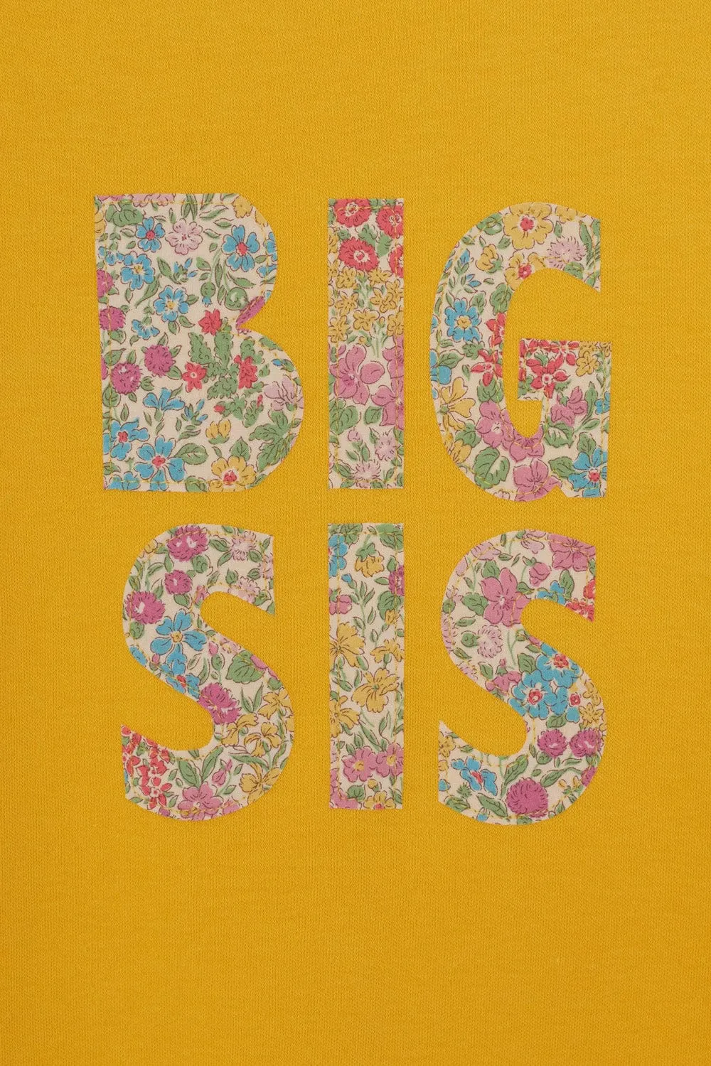 BIG SIS Yellow T-Shirt in Choice of Liberty Print