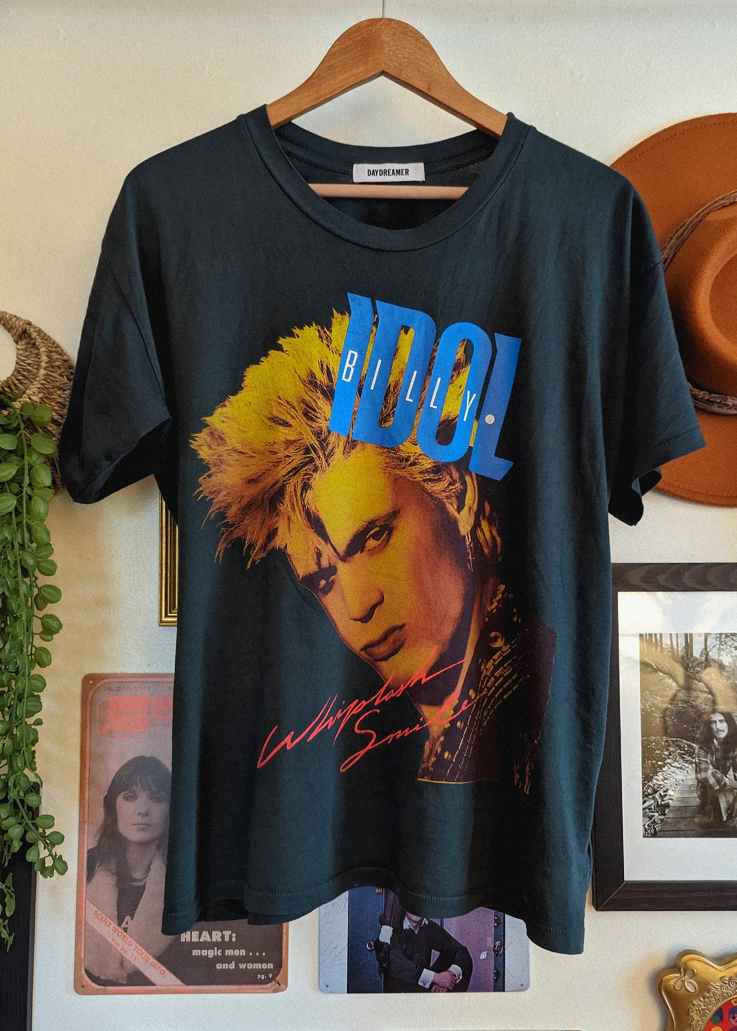 Billy Idol Whiplash Smile Merch Tee