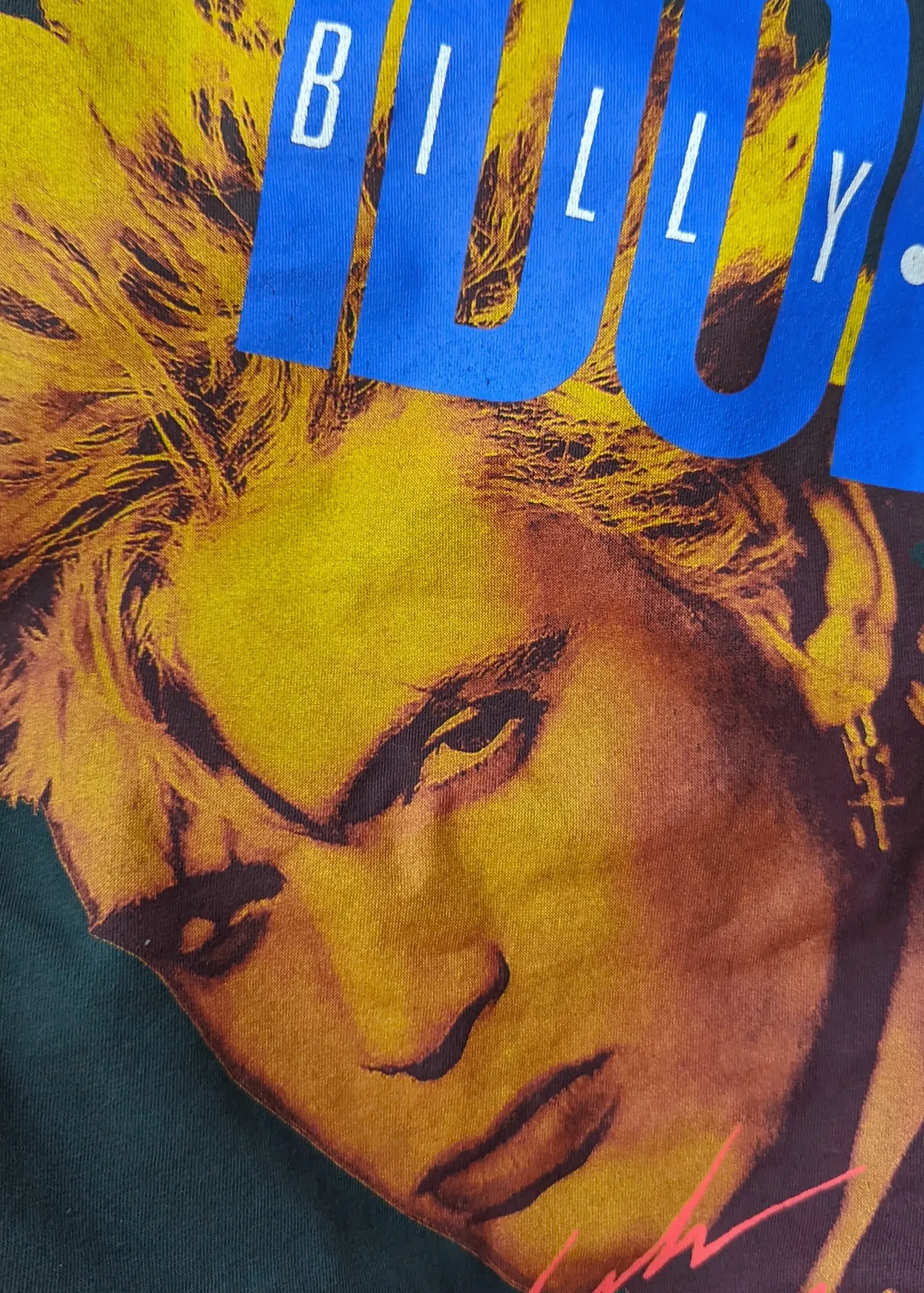 Billy Idol Whiplash Smile Merch Tee