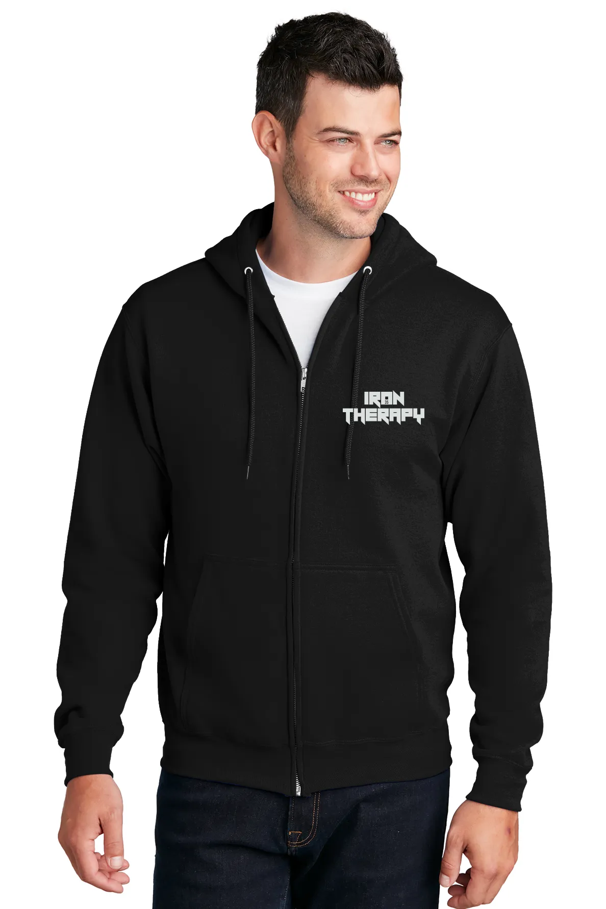 Black Unisex Iron Therapy Jacket