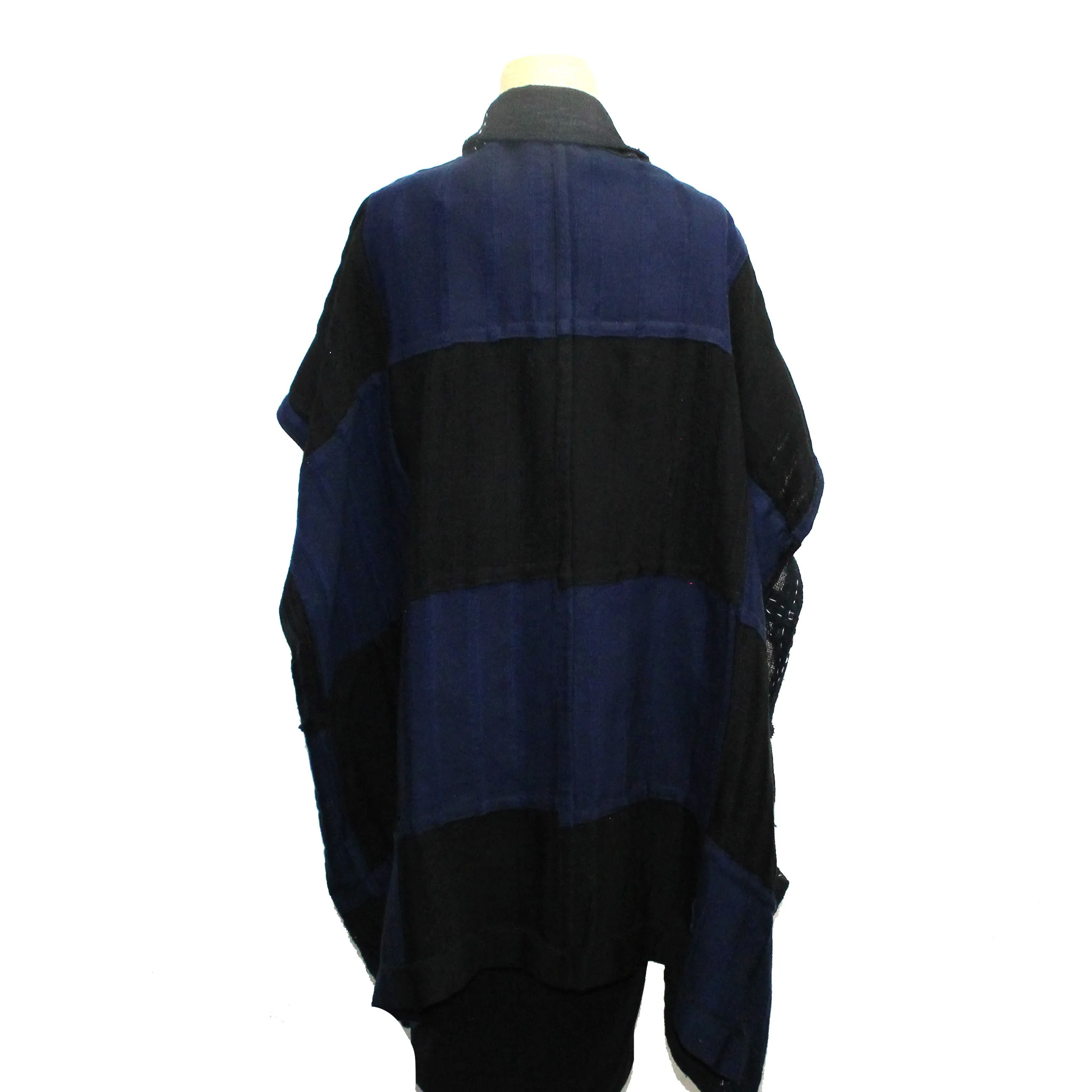 Bounkhong Signavong Vest, Black/Blue, OS Fits M-XL