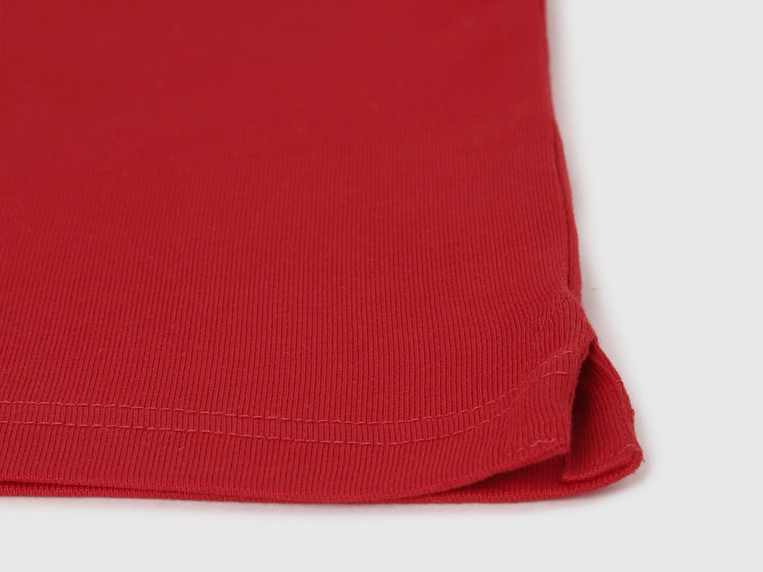 Boxy Fit Round Neck Solid T-shirt