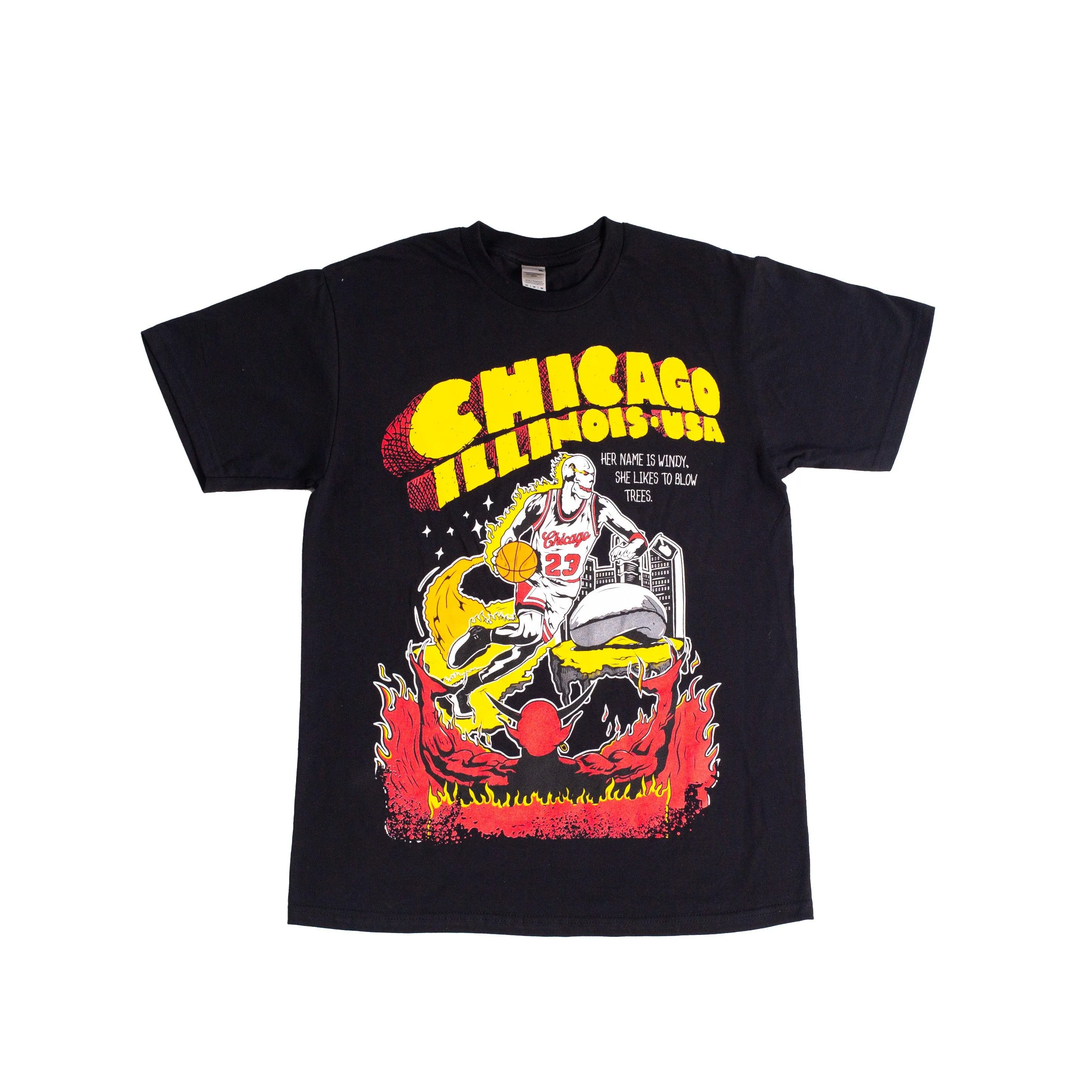 BRAND X CHICAGO YOUTH TSHIRT (BLACK)