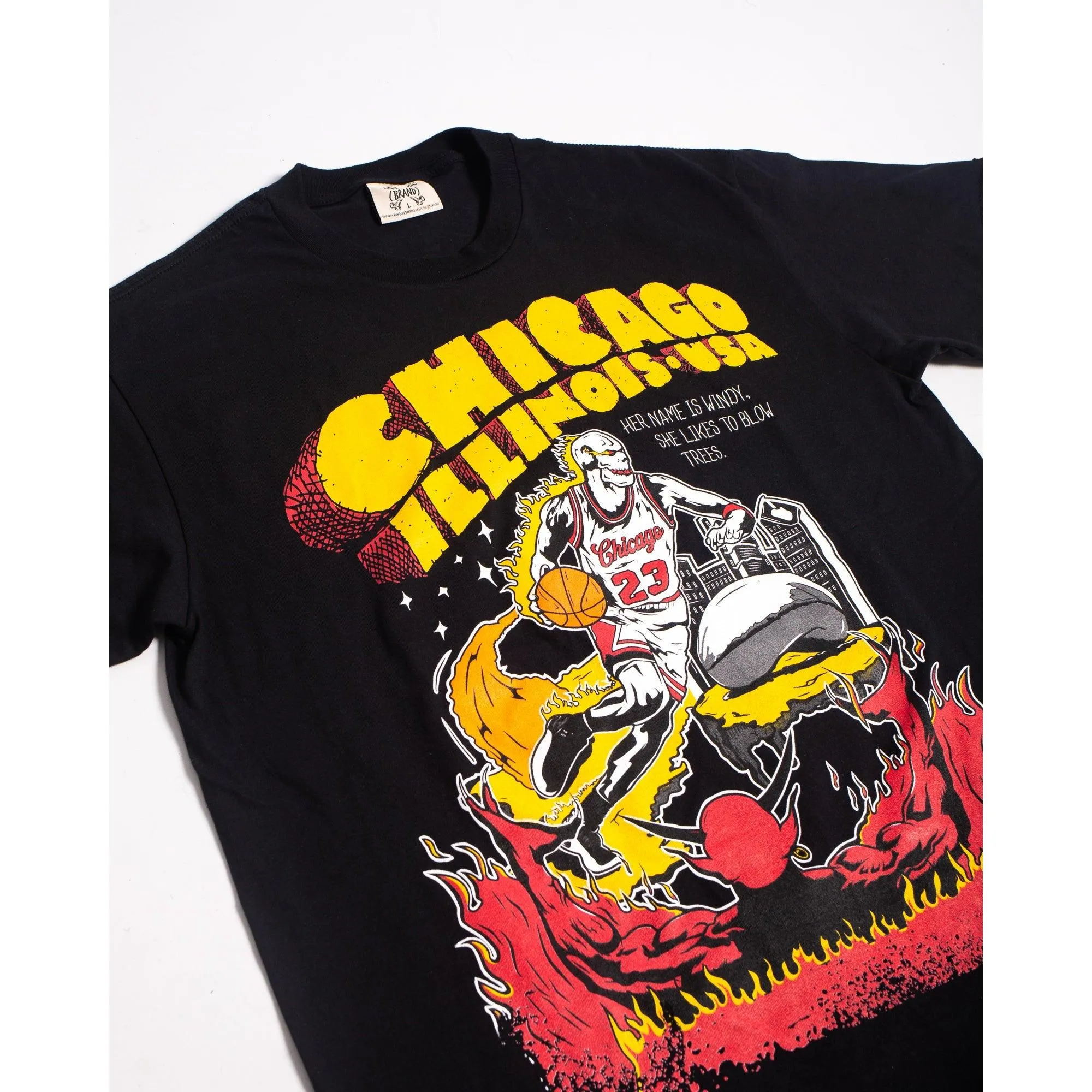 BRAND X CHICAGO YOUTH TSHIRT (BLACK)