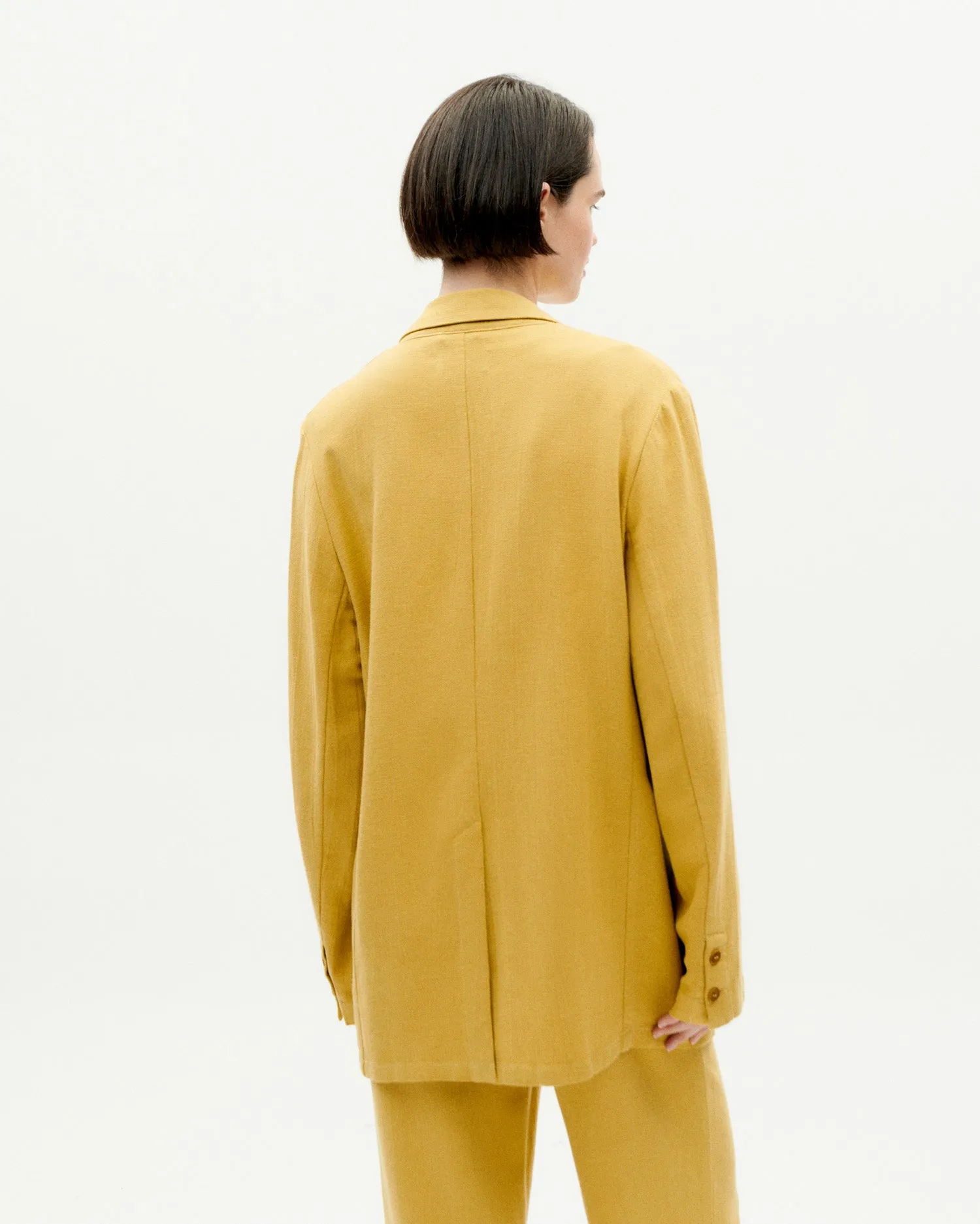 Bruna Blazer Yellow
