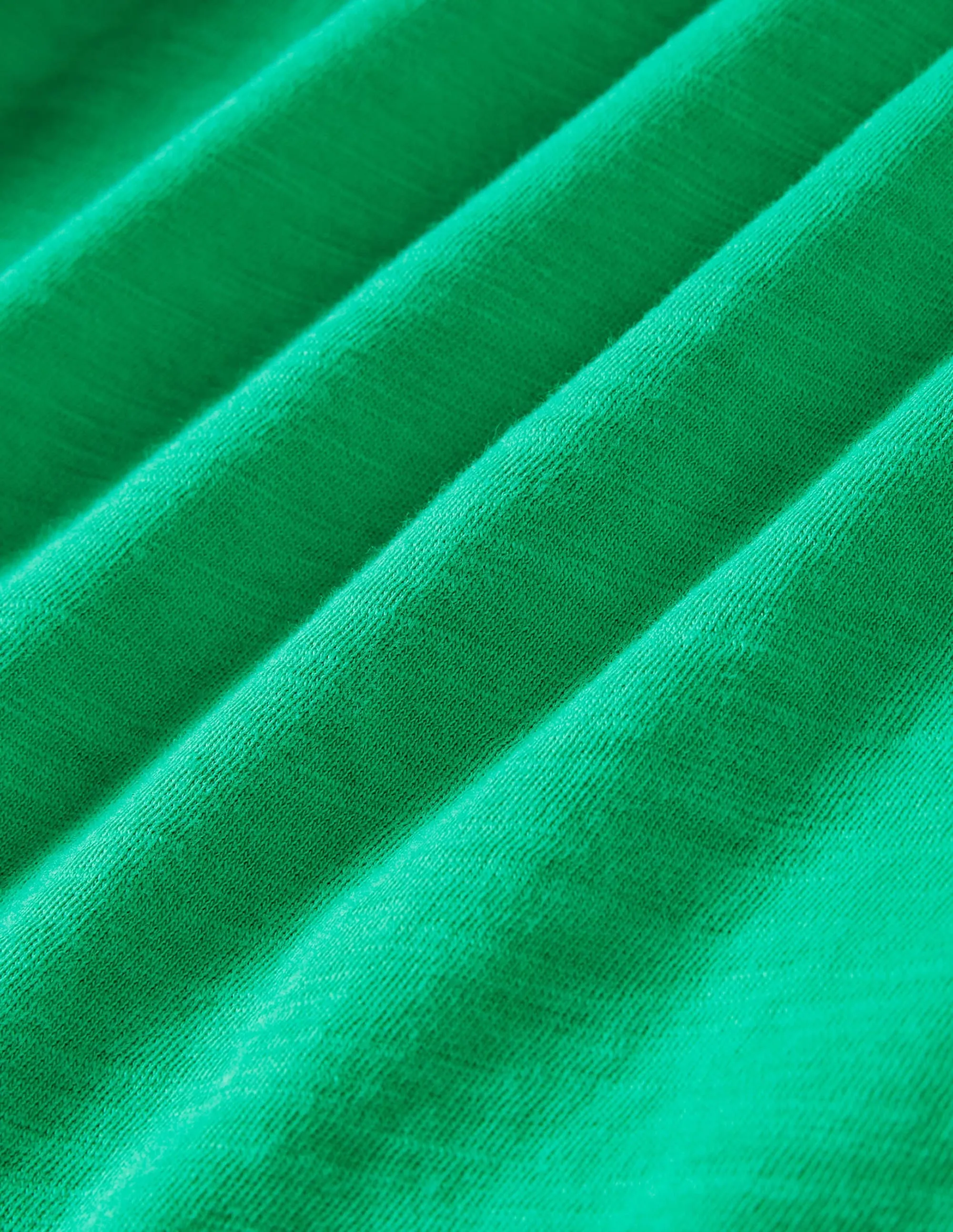 Charlie Pom Jersey Vest-Tropical Green