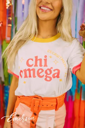 Chi Omega Recruitment Simple Ringer