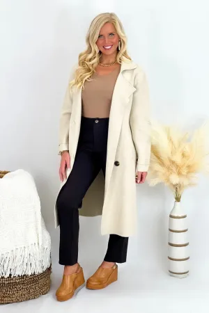 Cocoa Pin Tuck Front Detail Pants *Final Sale*
