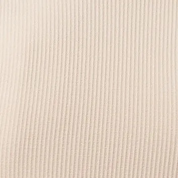 Control Fit Ribbed 3/4 Sleeve Crop Top