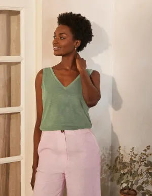 Cotton Vest-Alder