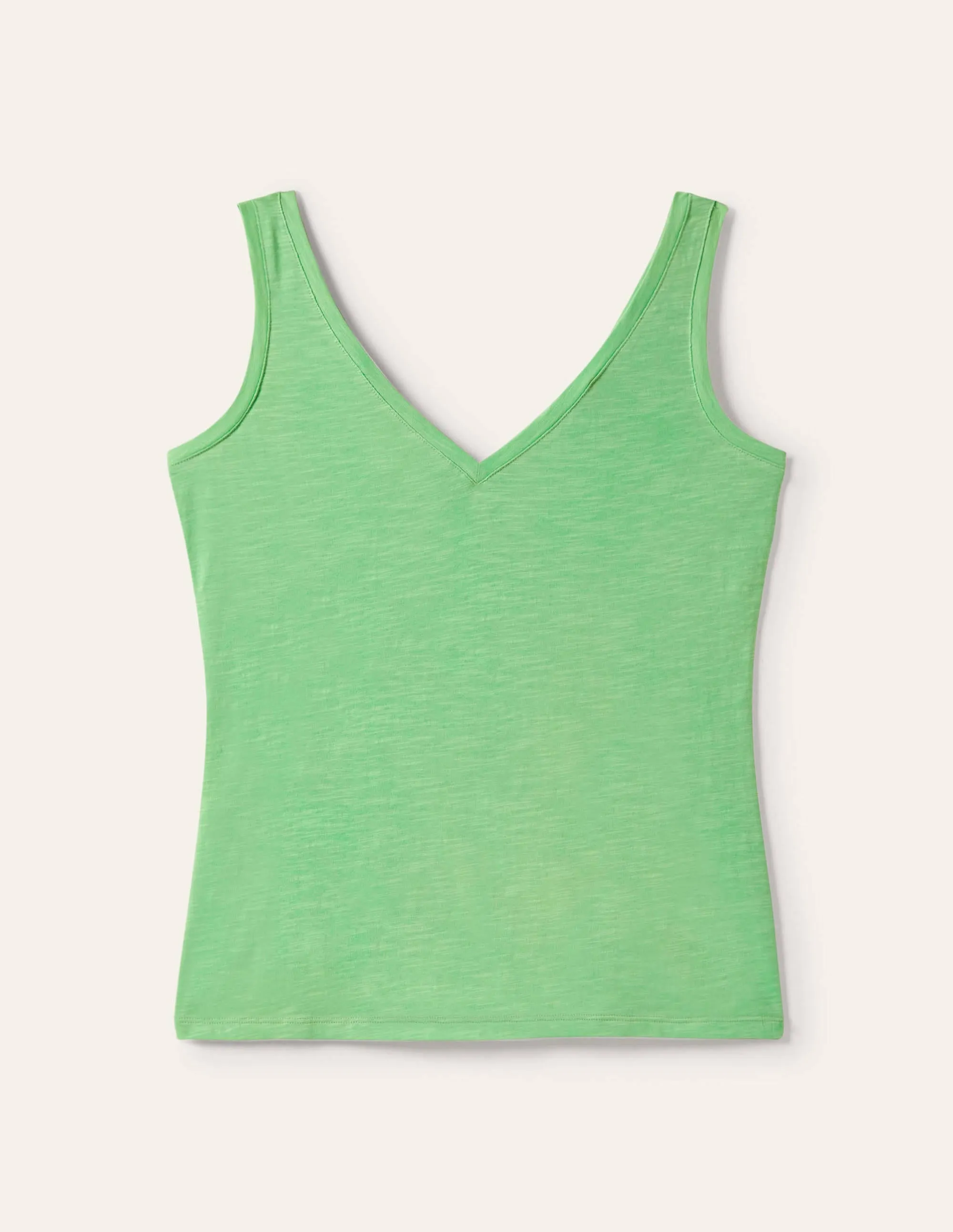 Cotton Vest-Zephyr Green