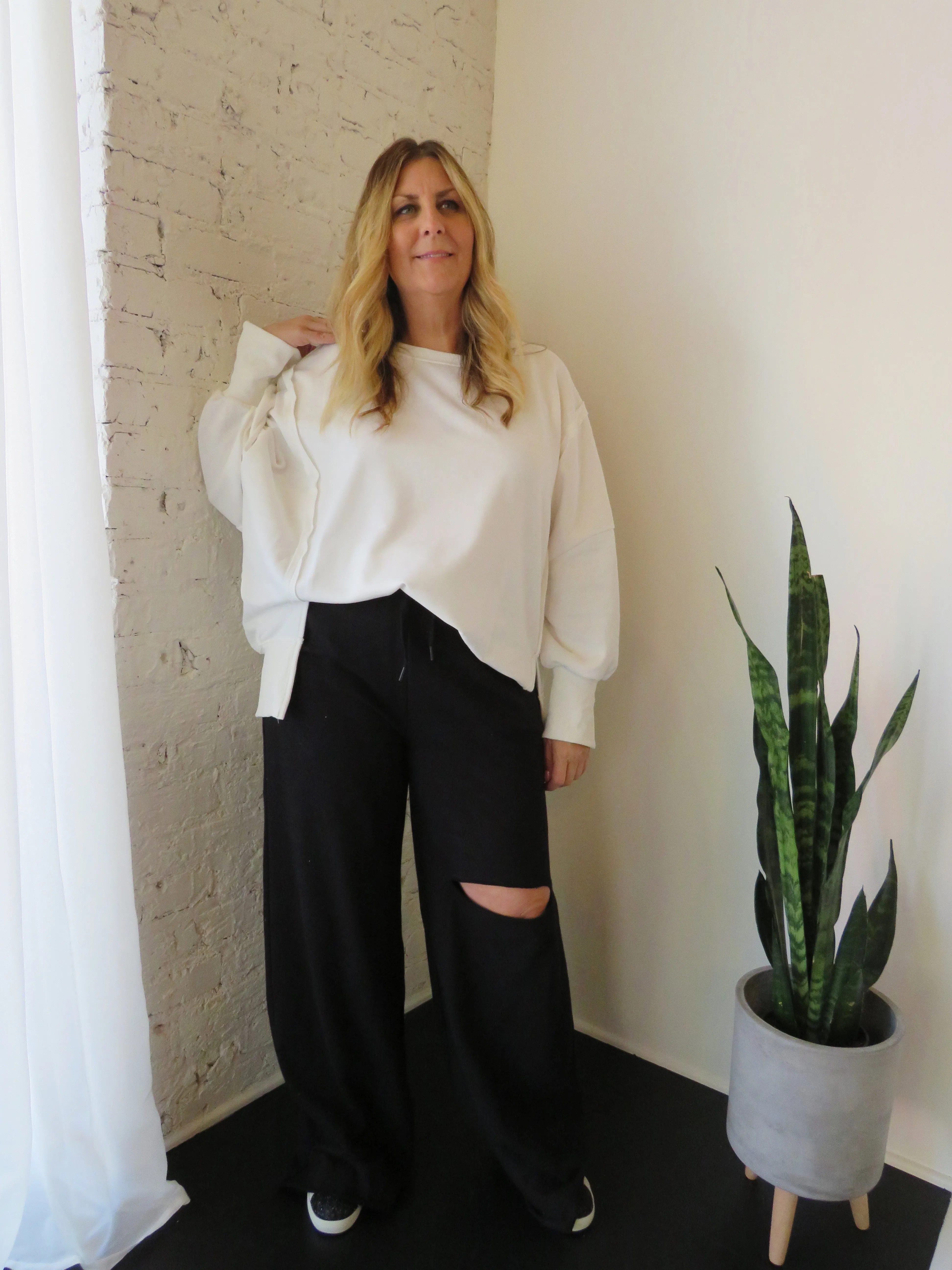 Cozy Day Pants - Black