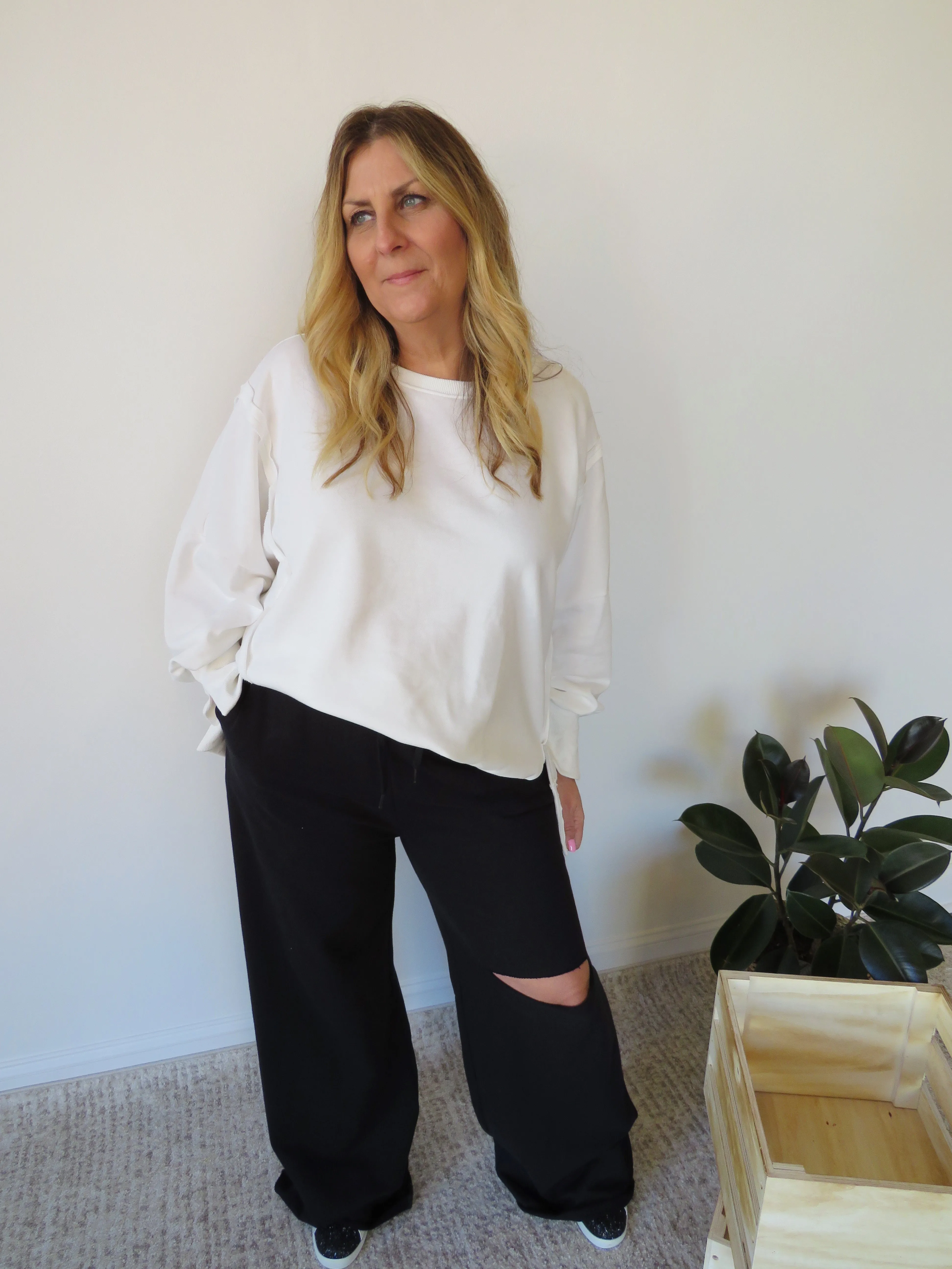Cozy Day Pants - Black