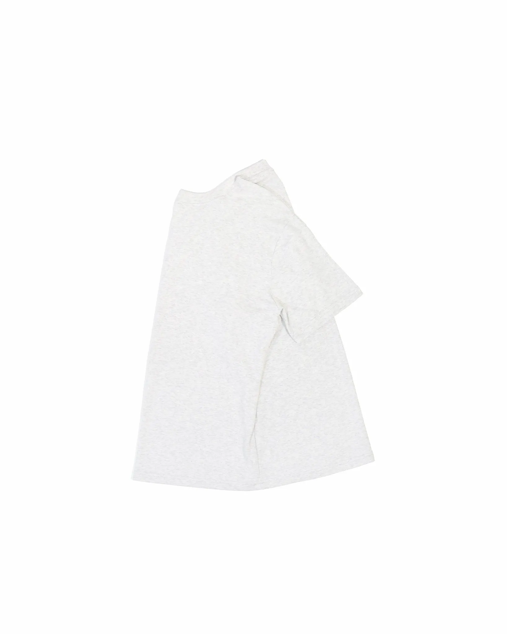 Cupro Signature Tee - Melange White