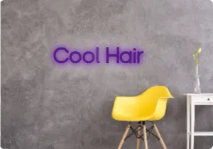 Custom text: Cool Hair