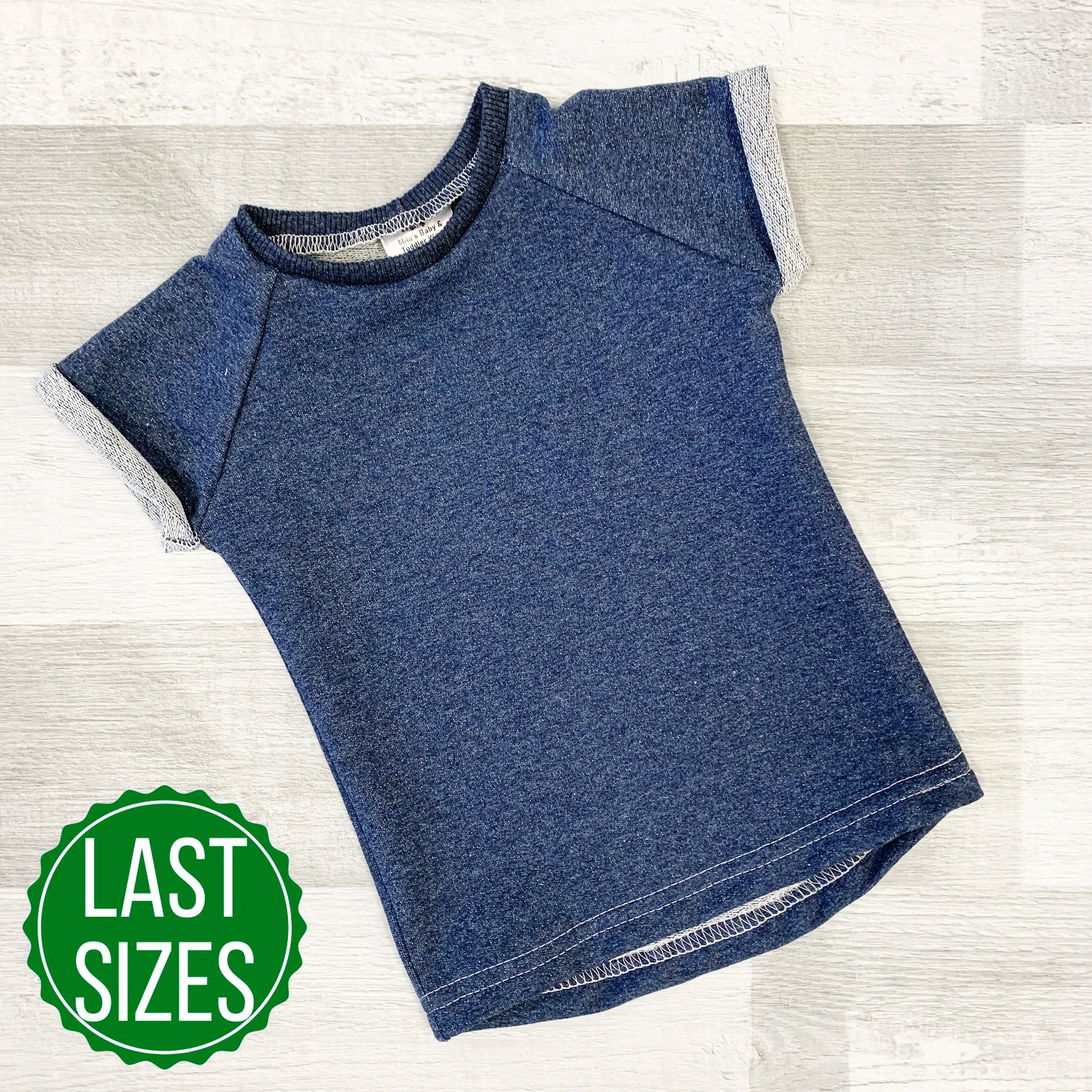 Denim Short Sleeve Tee