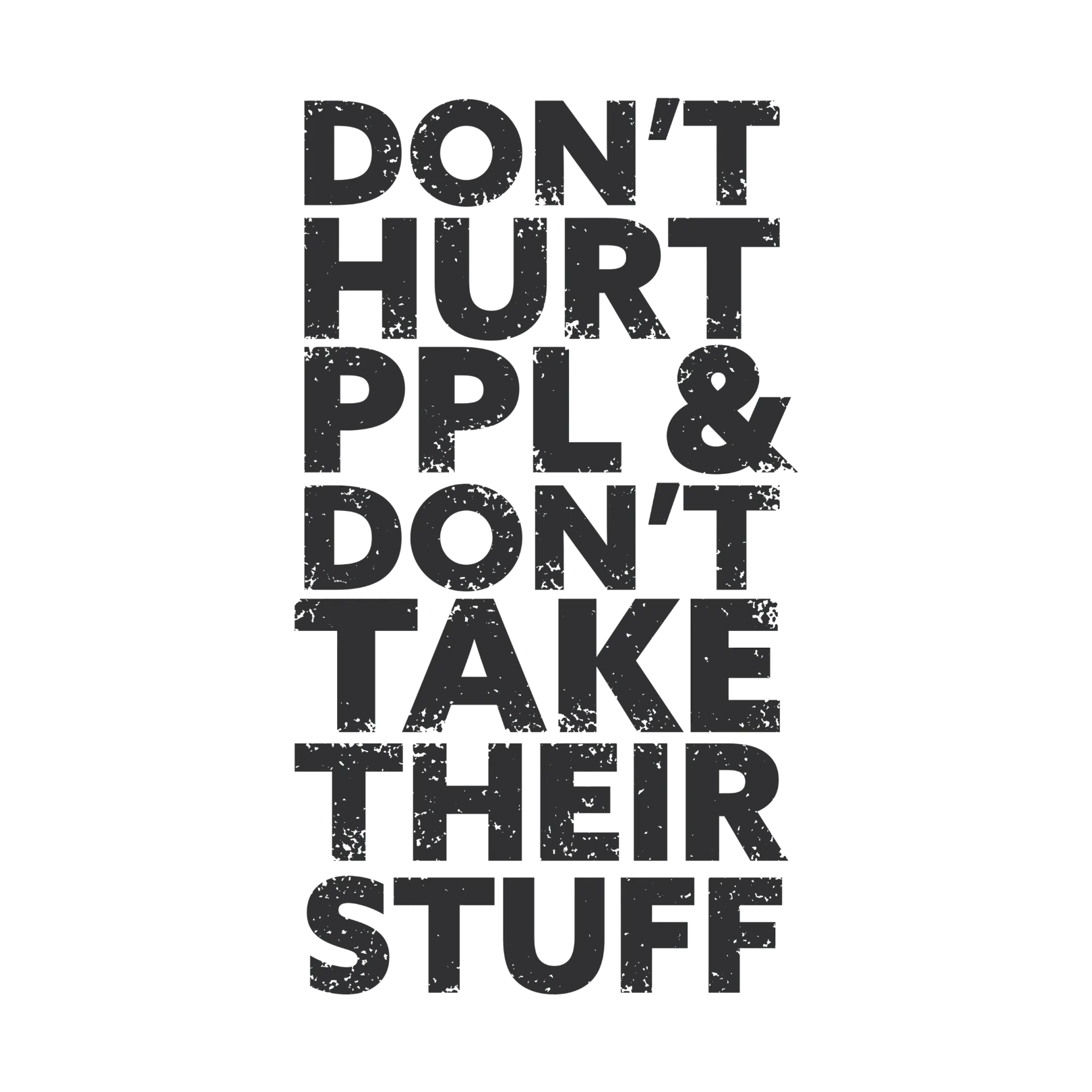 Don't Hurt People | Men's Tee