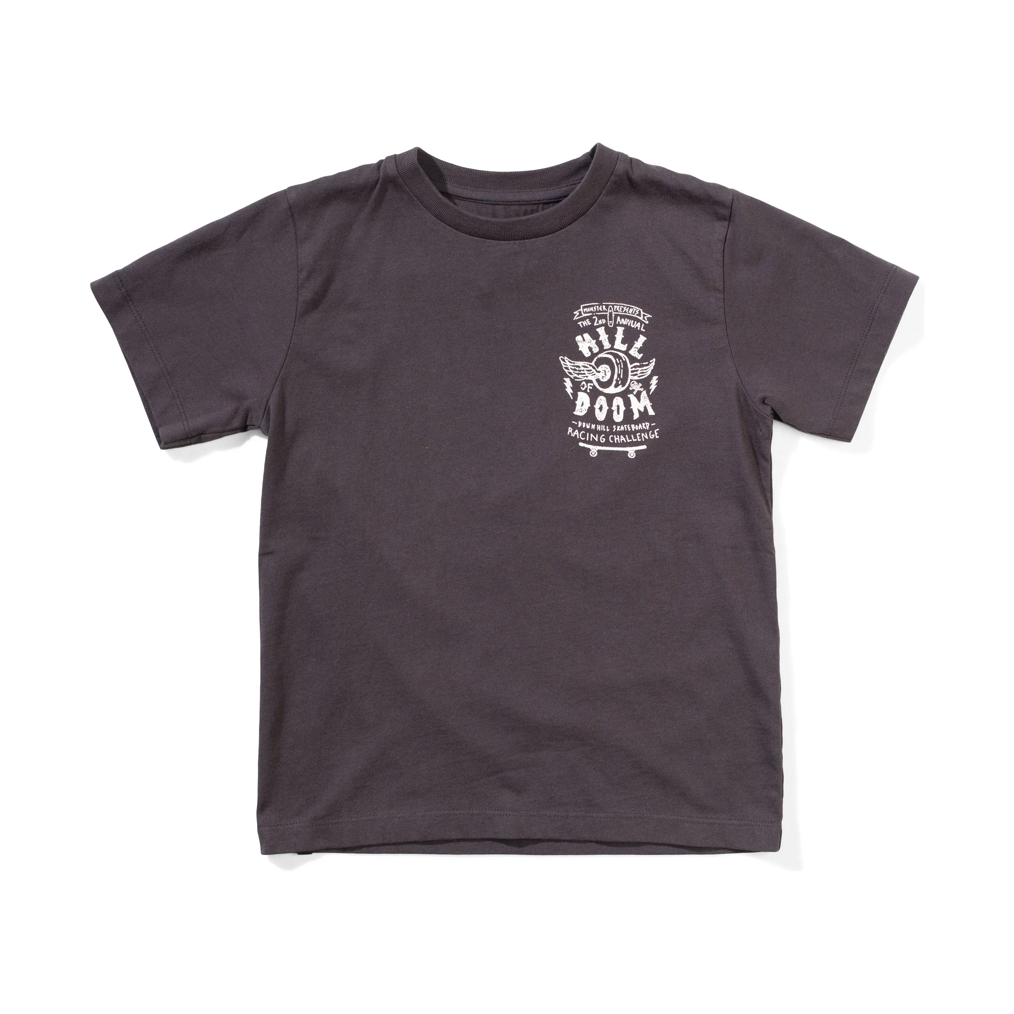 Doom Hill Ss Tee - Soft Black