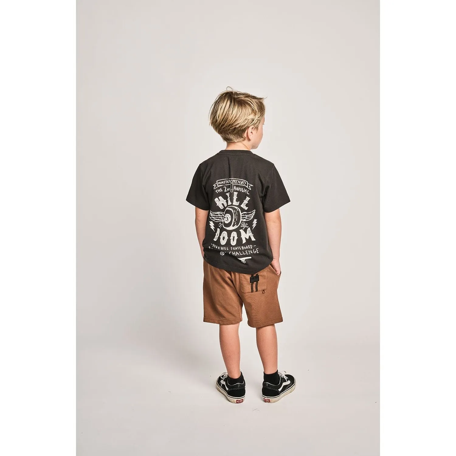 Doom Hill Ss Tee - Soft Black