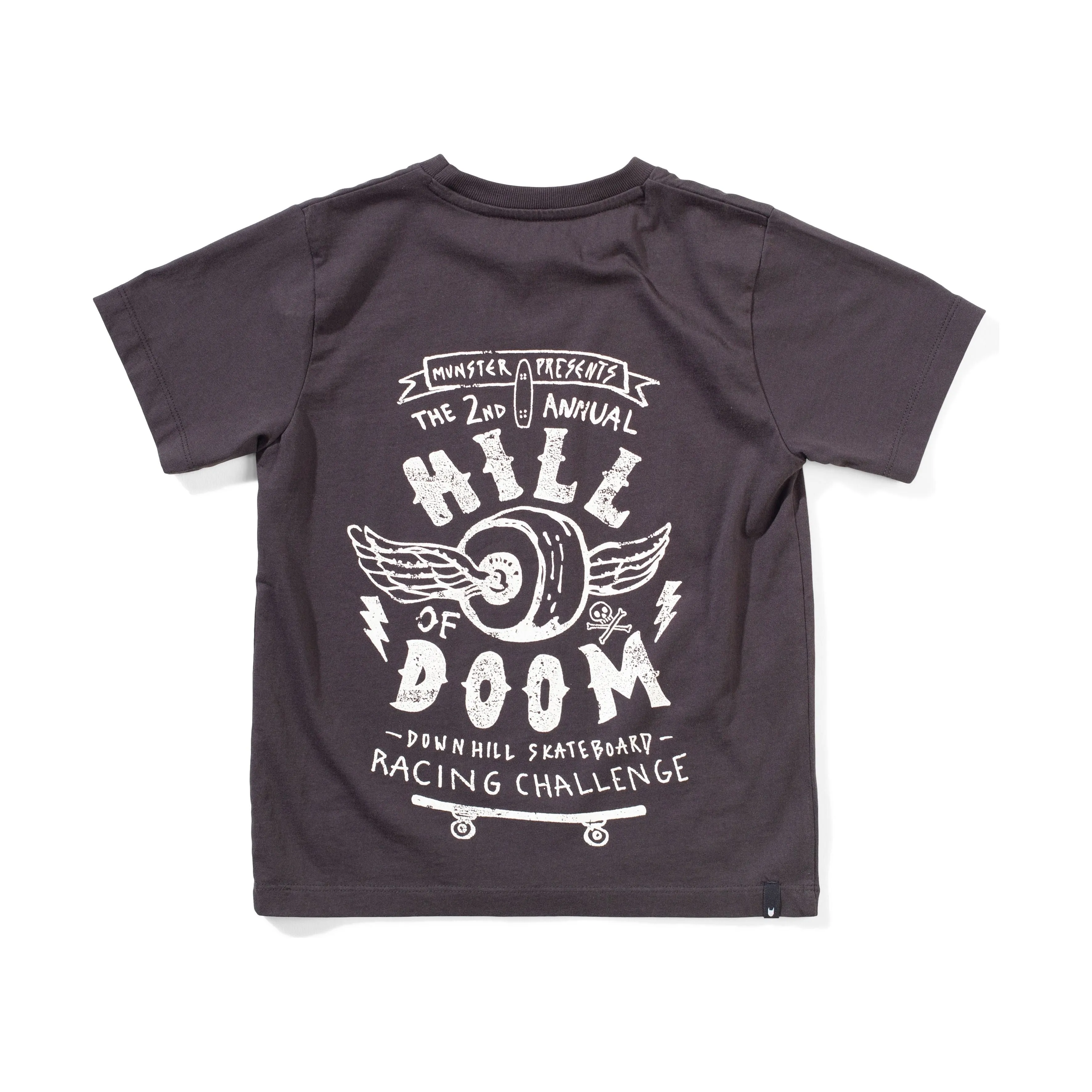 Doom Hill Ss Tee - Soft Black