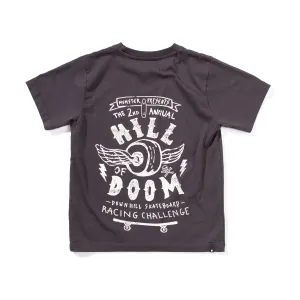 Doom Hill Ss Tee - Soft Black