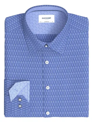 Duchamp London Modern Stripe Dress Shirt