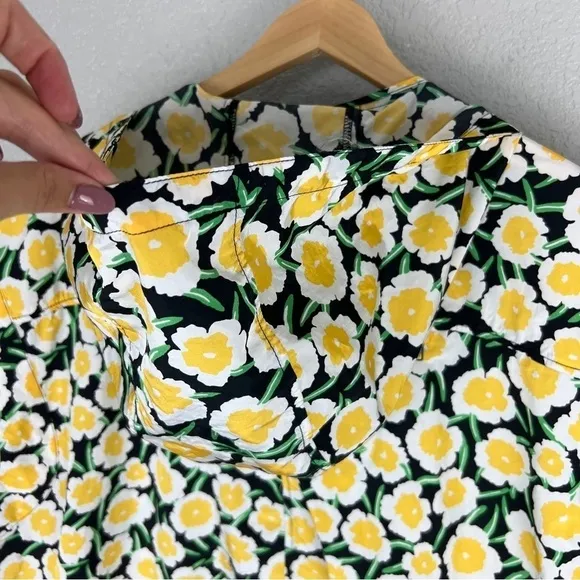DVF Nylon Packable Yellow Poppy Short-Sleeve Hooded Vest XXL - NWT, Diane