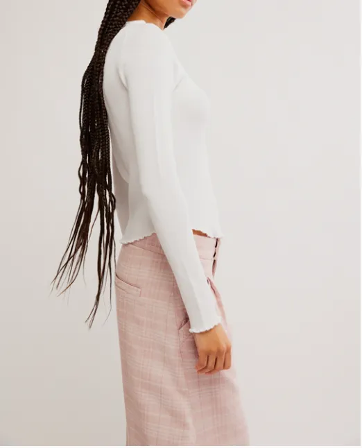 Easy Does it Tee White