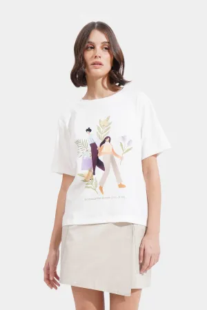 Embrace The Simple Joys Of Life Boxy Graphic Tee